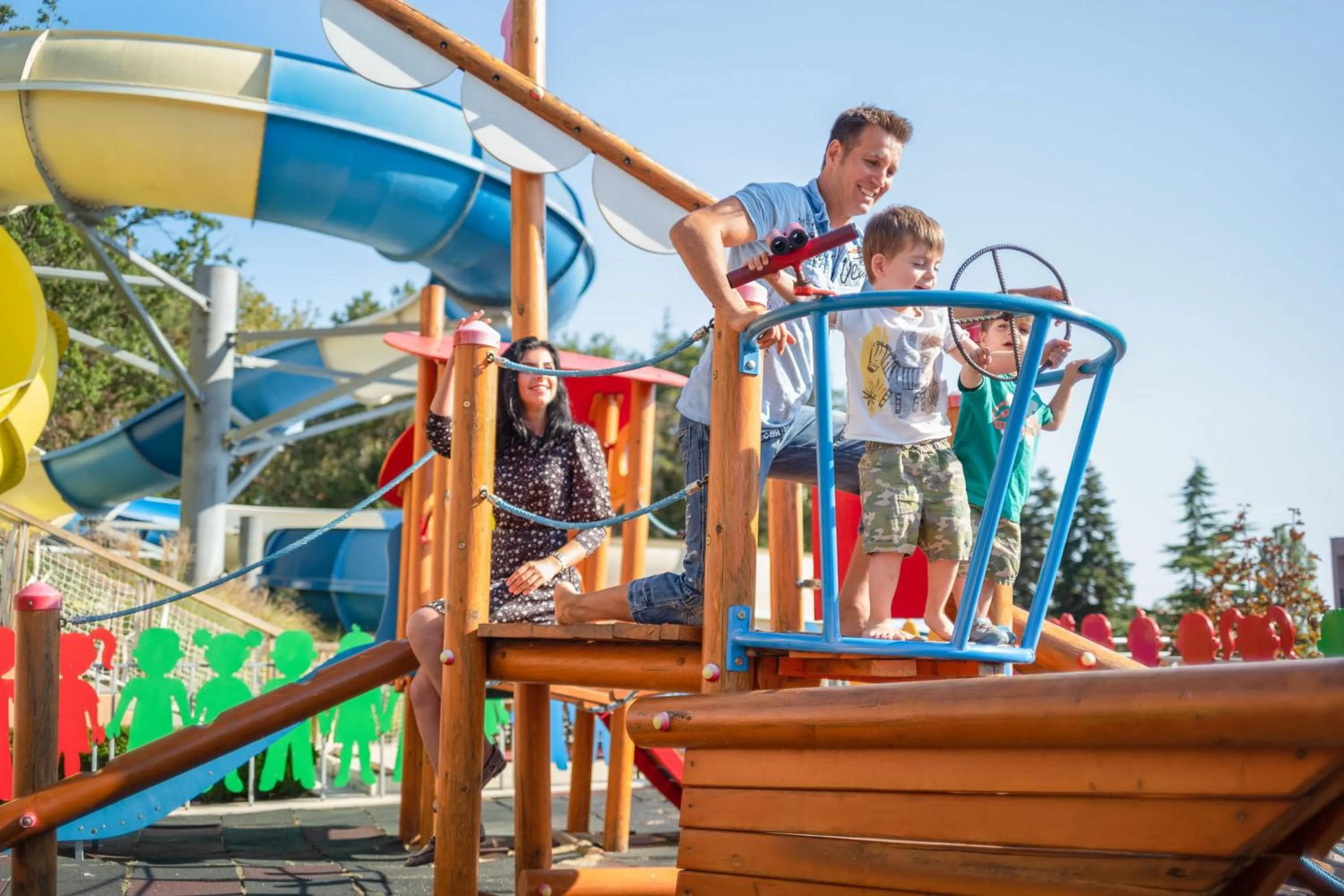 Children play ground in AquaClub GRIFID Hotel Bolero - Ultra All Inclusive & Private Beach