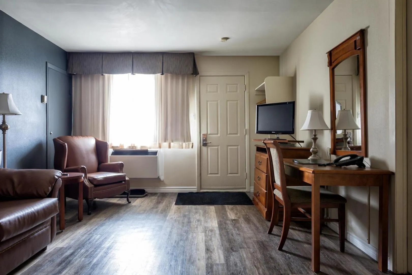 Seating area in Le Deauville Motel