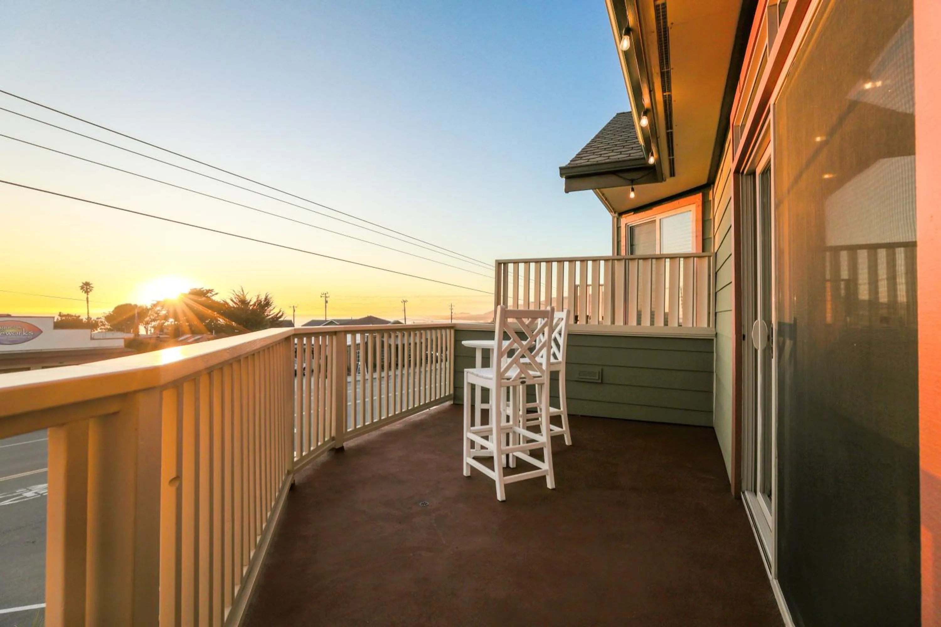 Balcony/Terrace in Cayucos Sunset Inn