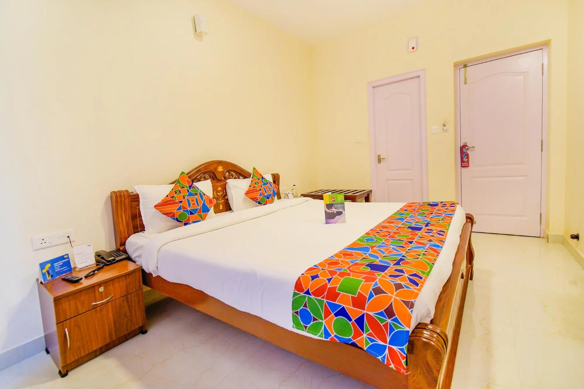 Bedroom, Bed in FabHotel Vinu Valley Resorts - Nr Ketti Valley View Point