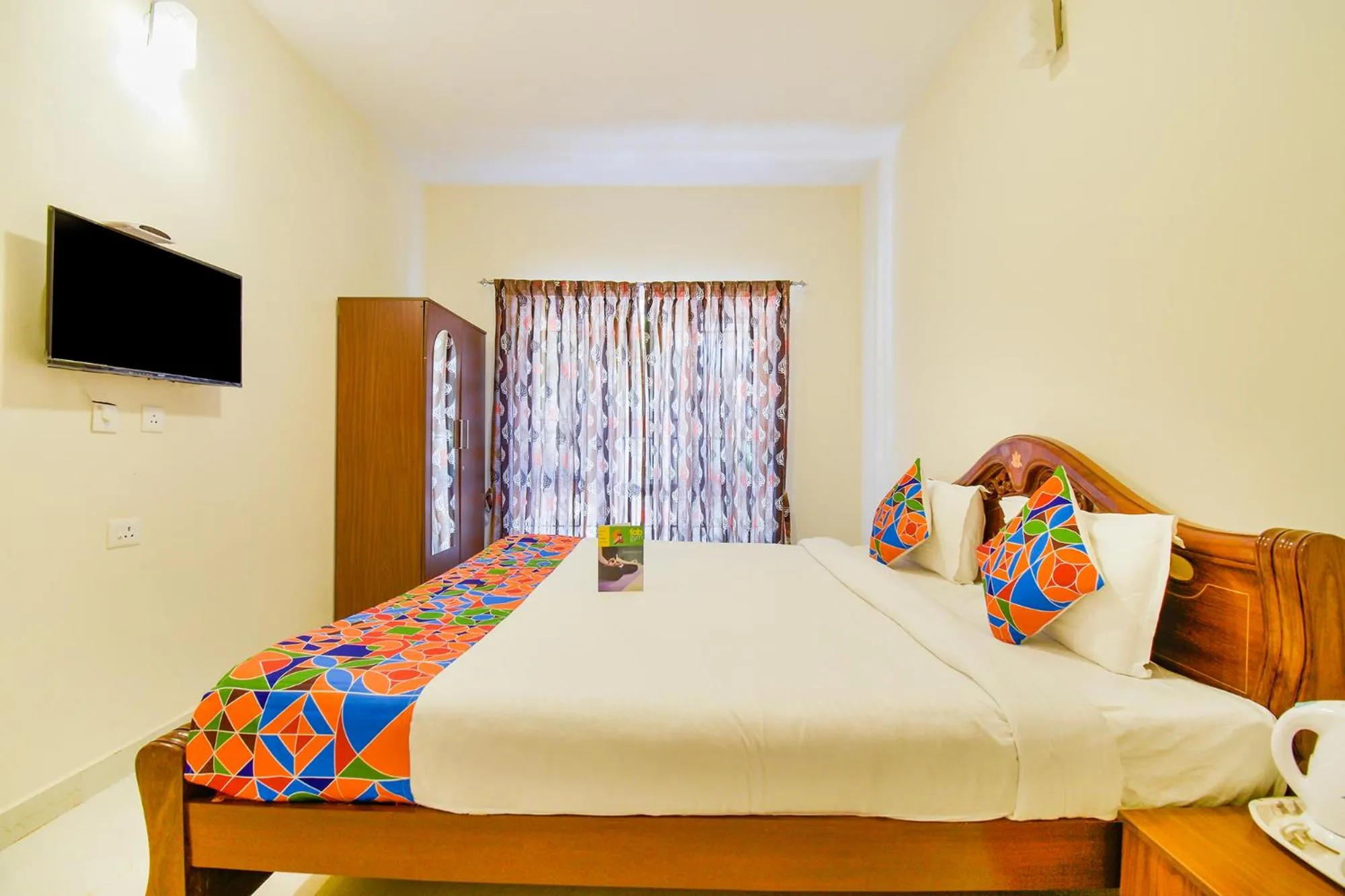 Bedroom, Bed in FabHotel Vinu Valley Resorts - Nr Ketti Valley View Point
