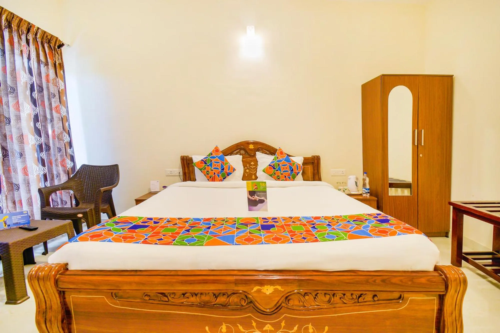 Bedroom, Bed in FabHotel Vinu Valley Resorts - Nr Ketti Valley View Point