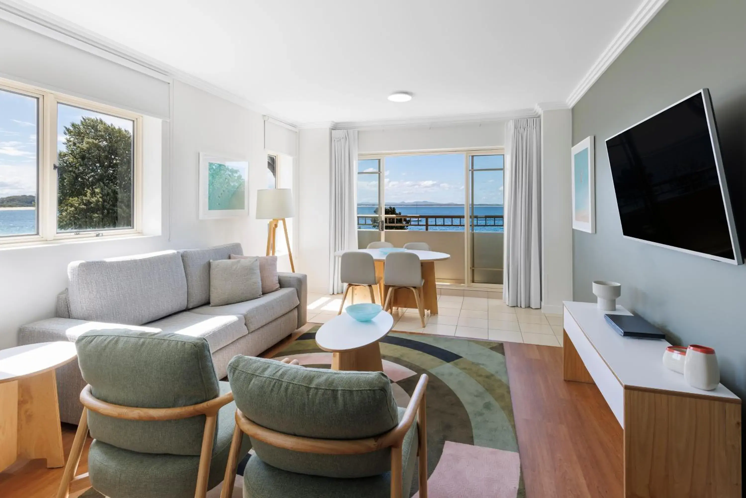 Living room in Ramada Resort by Wyndham Shoal Bay Living room in Ramada Resort by Wyndham Shoal Bay