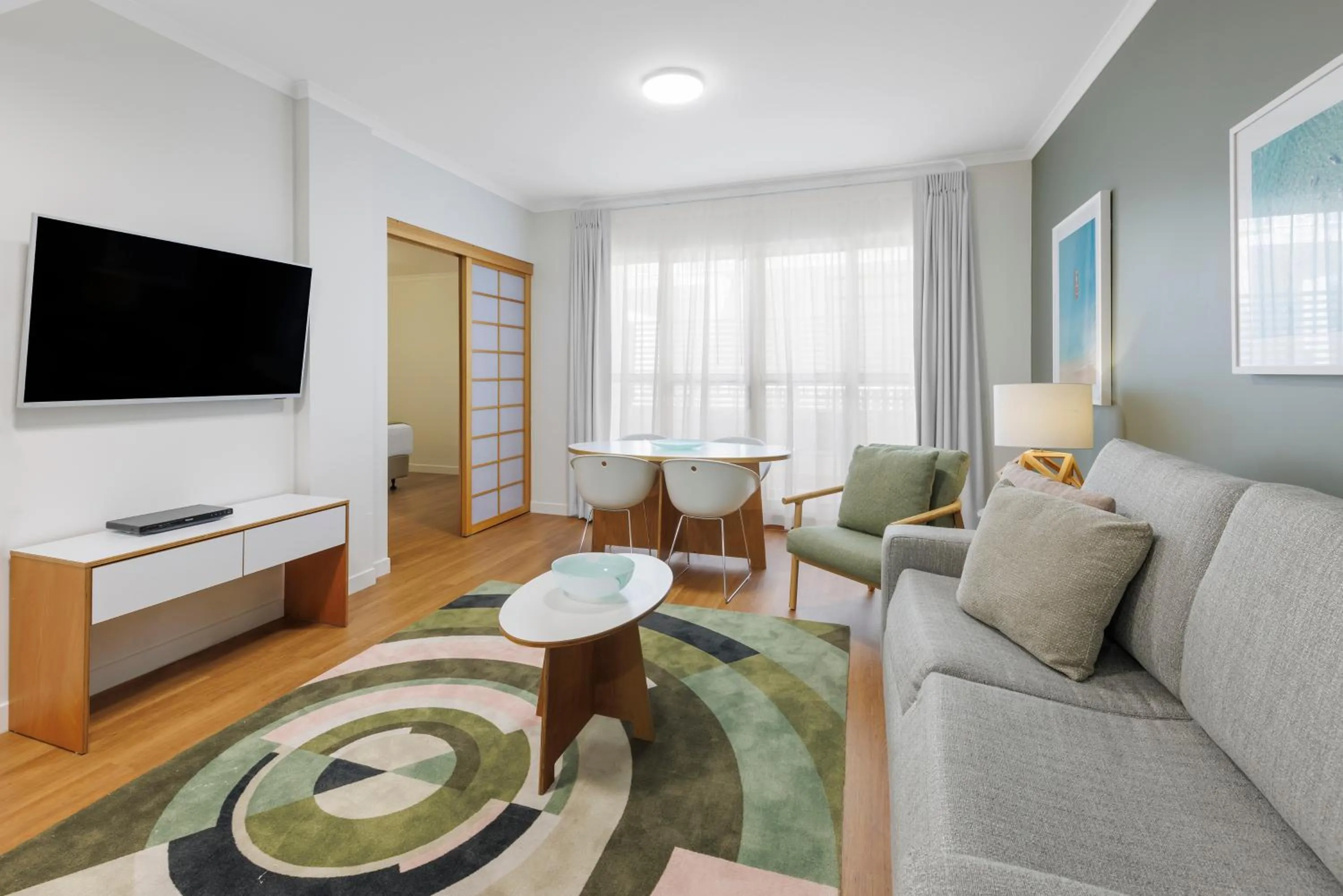 Living room in Ramada Resort by Wyndham Shoal Bay