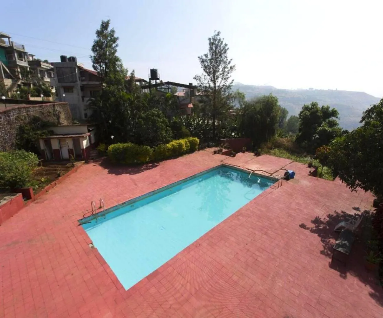 Garden view in The Dhanhills - a valley view hotel in panchgani