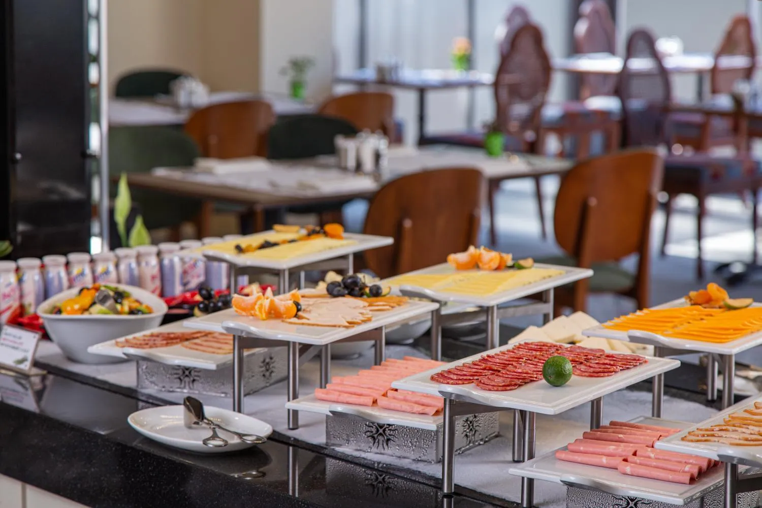 Buffet breakfast in Boutique 19 Hotel