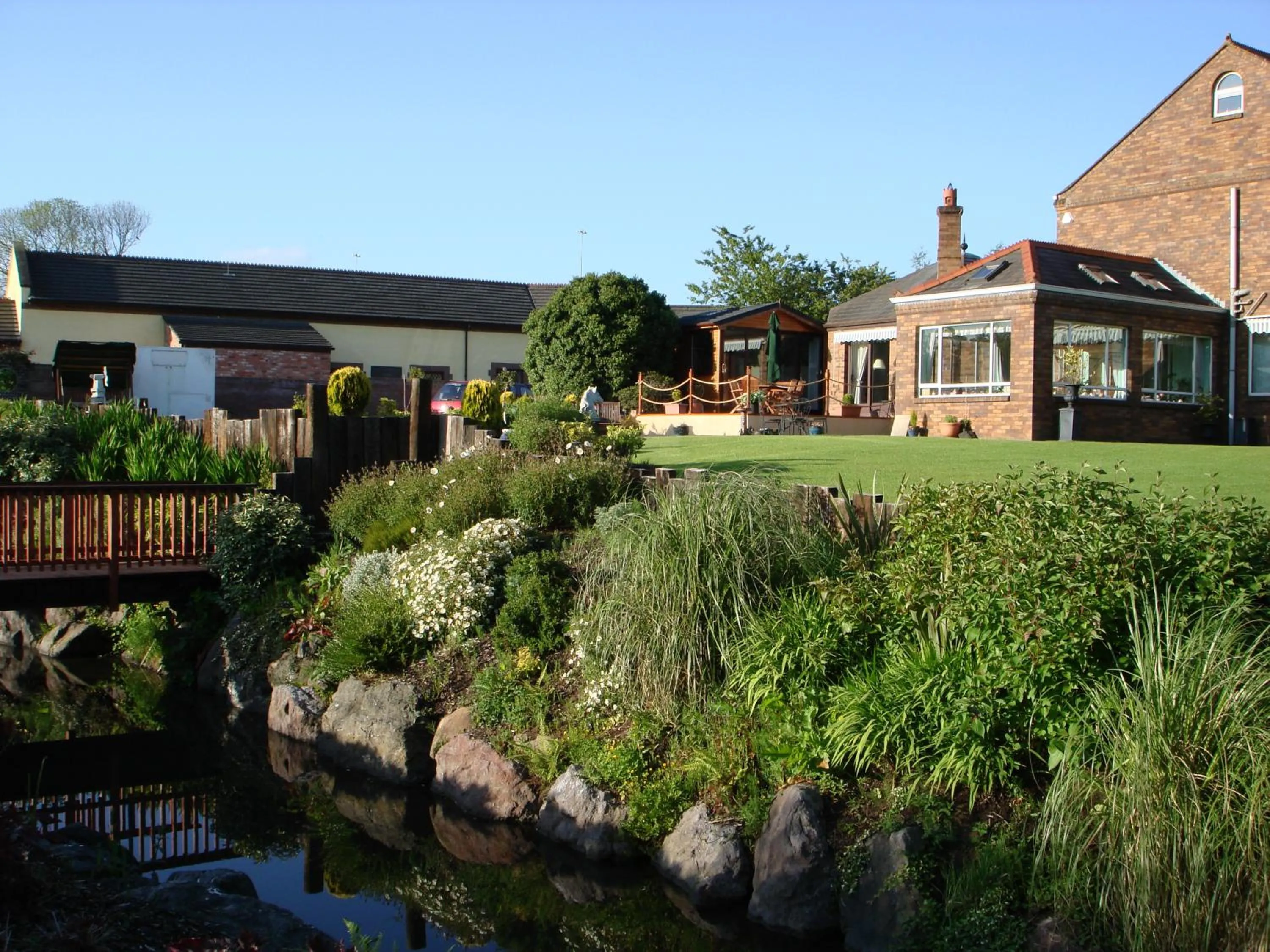Garden in The Stables B&B