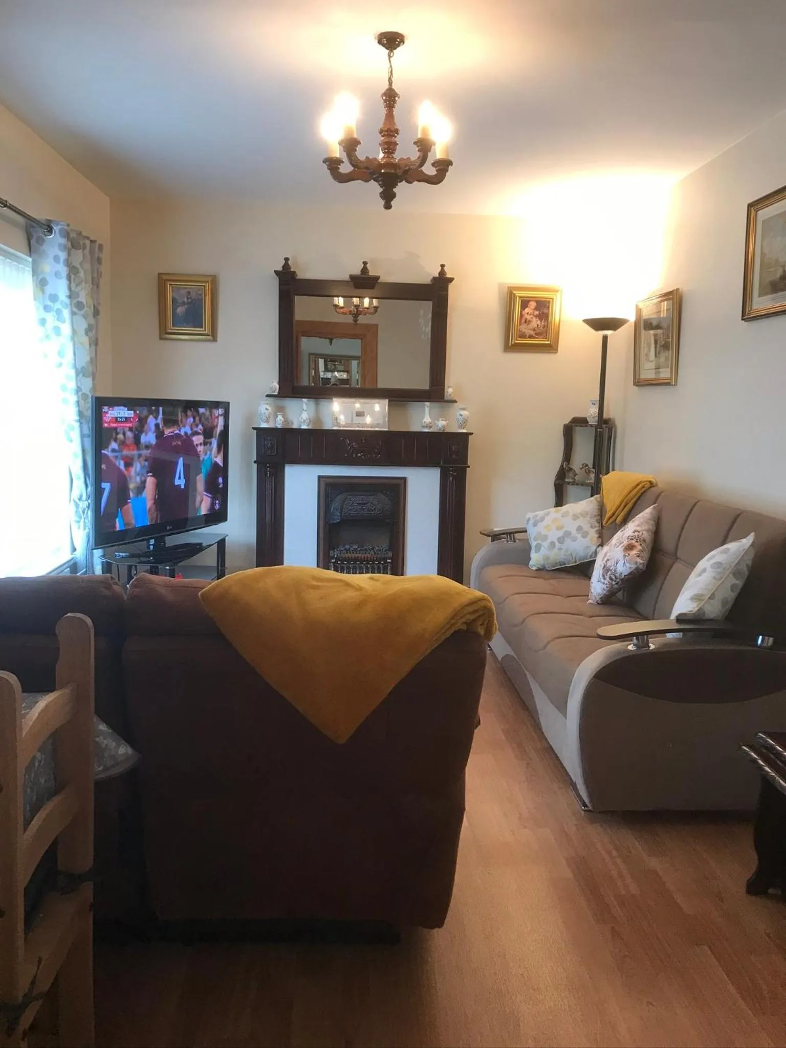 Living room in The Stables B&B