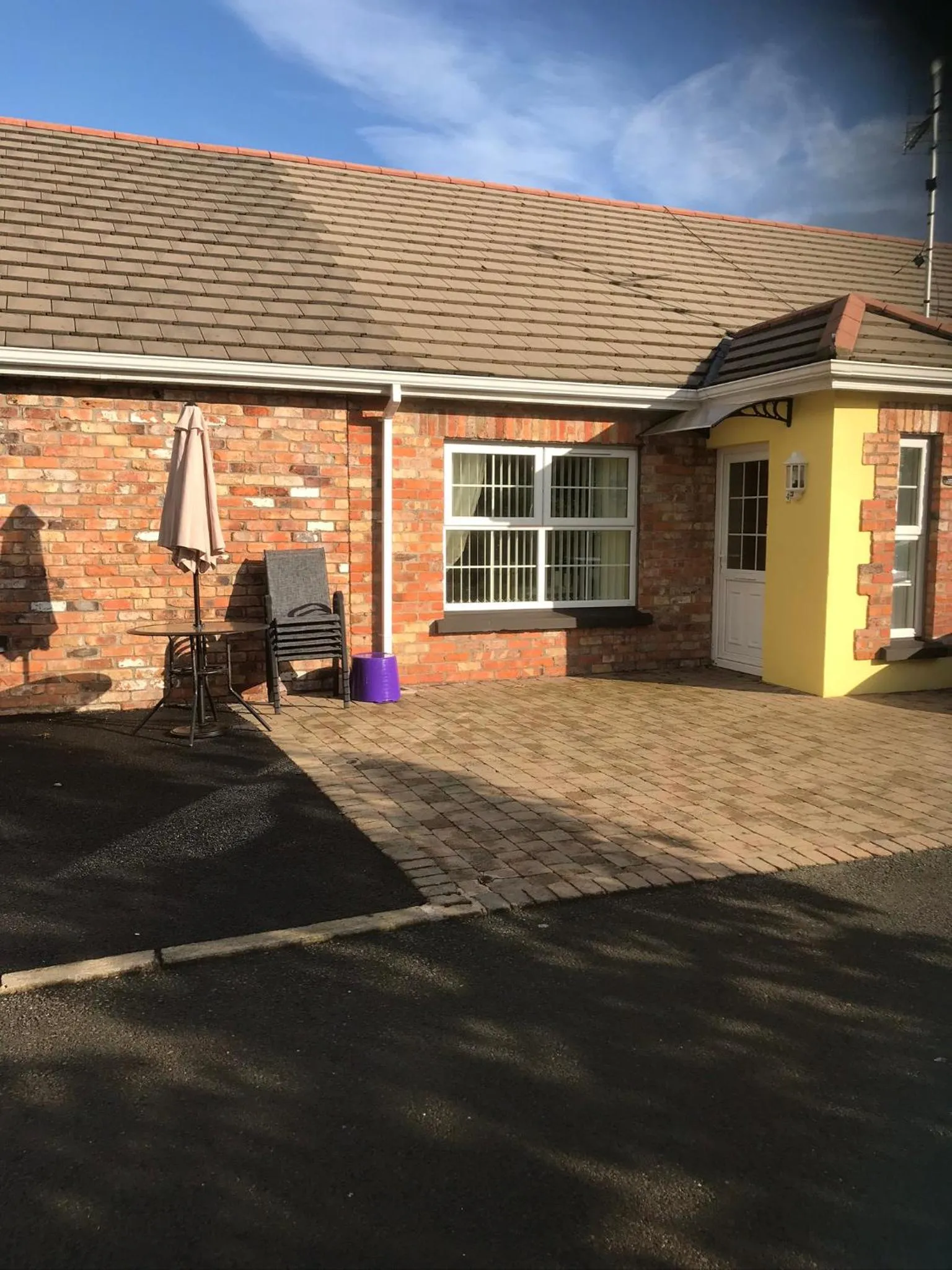 Patio in The Stables B&B