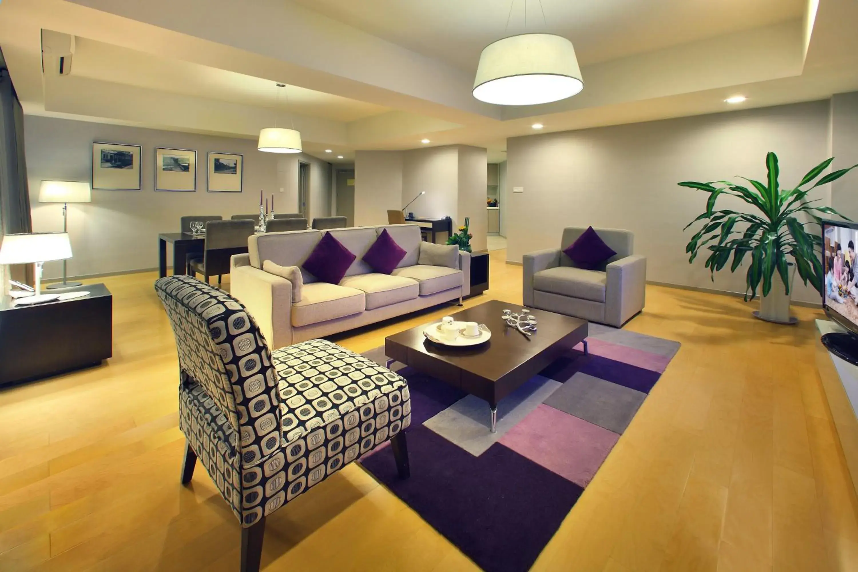 Living room in Somerset Heping Shenyang Living room in Somerset Heping Shenyang