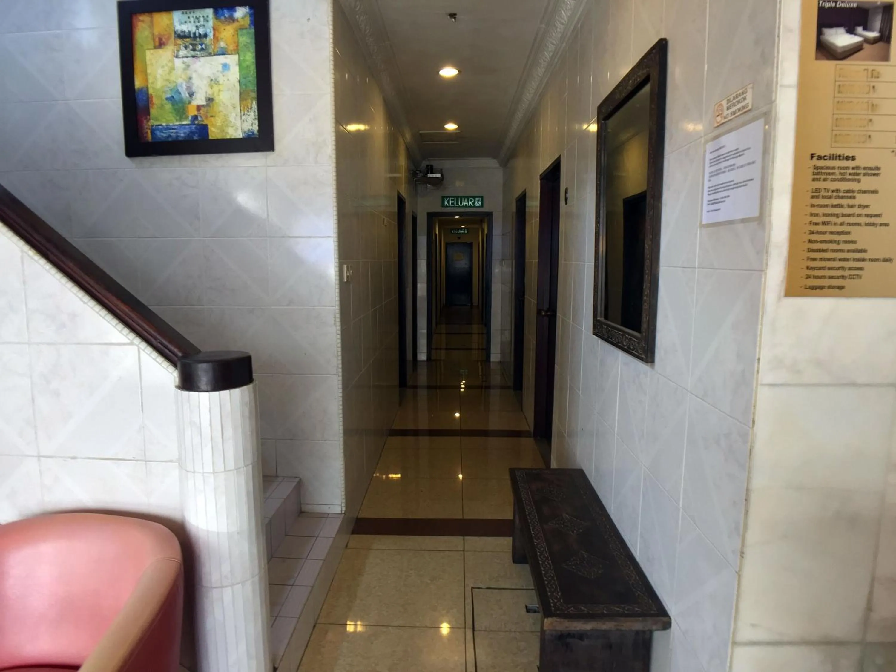 Lobby or reception in Abell Residence