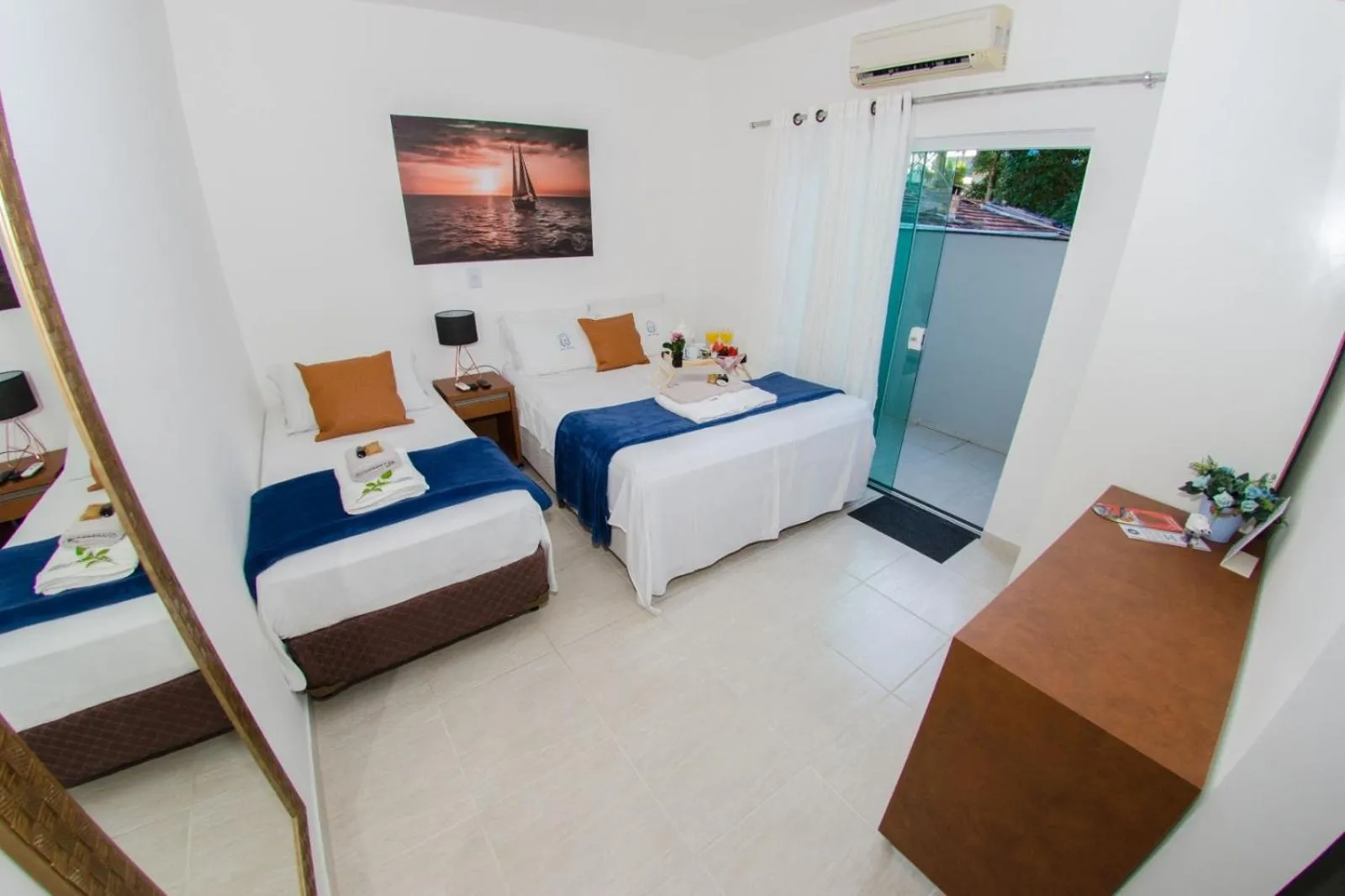 Bed in Pousada Dom Marujo