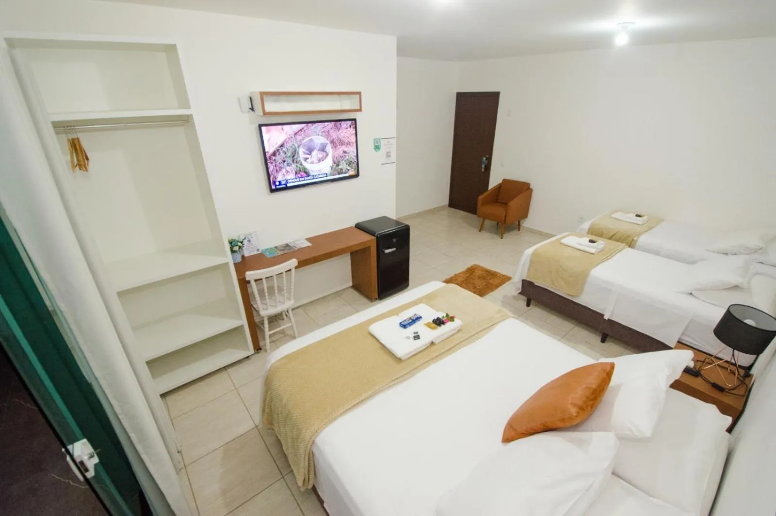 Bed in Pousada Dom Marujo