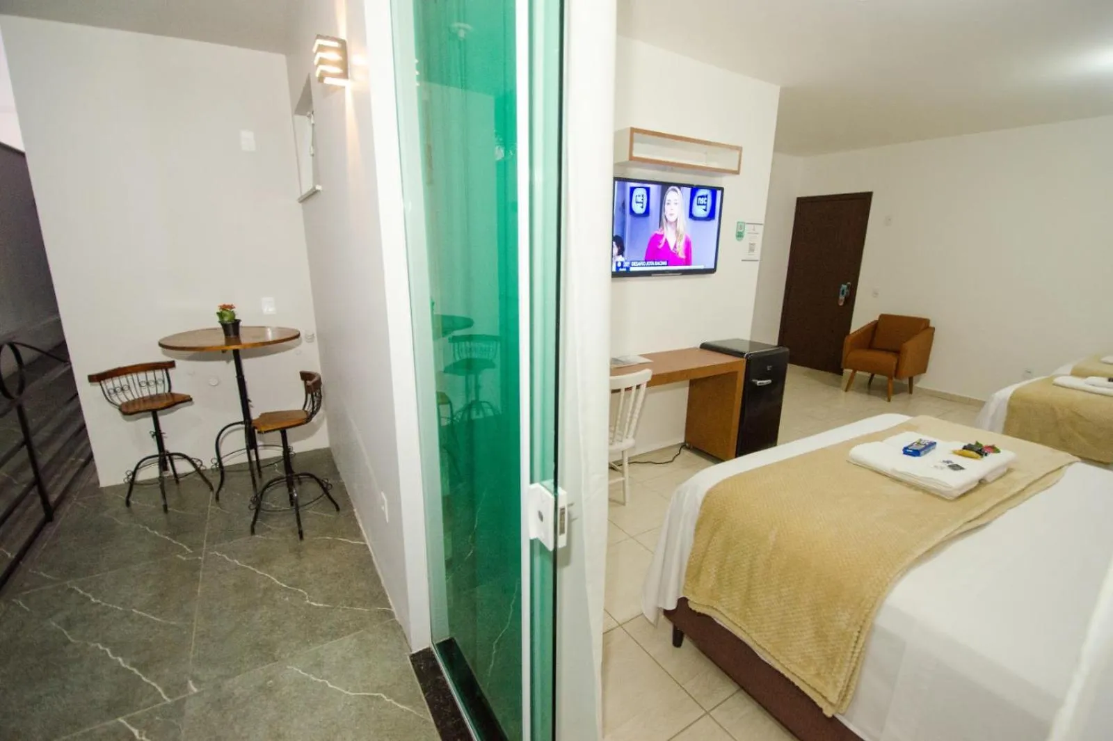 Bed in Pousada Dom Marujo