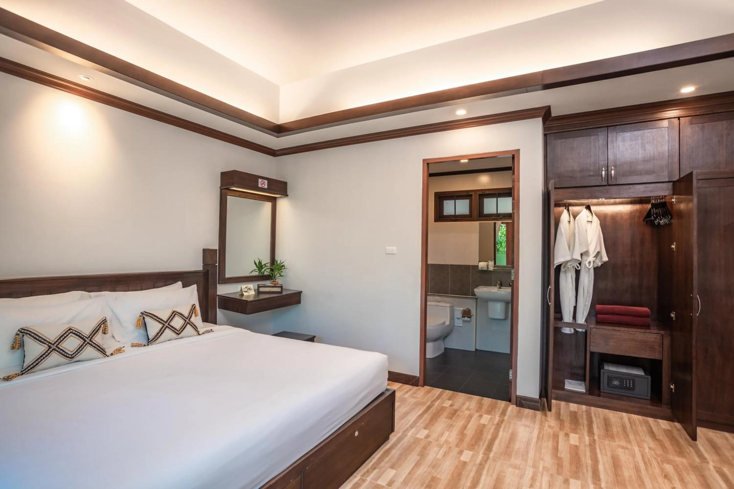 Bed in Pai Tan Villas - SHA Extra Plus