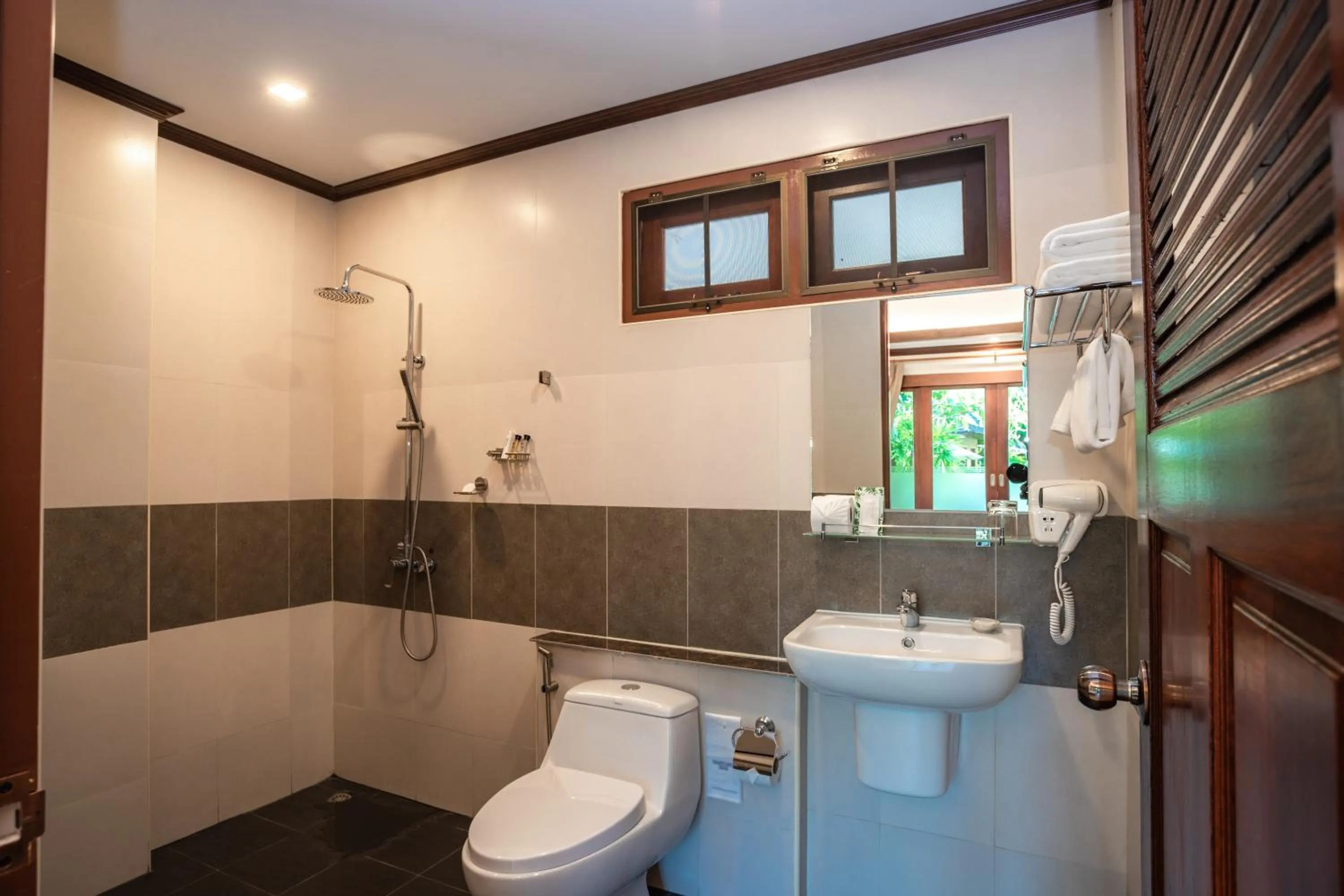 Bathroom in Pai Tan Villas - SHA Extra Plus