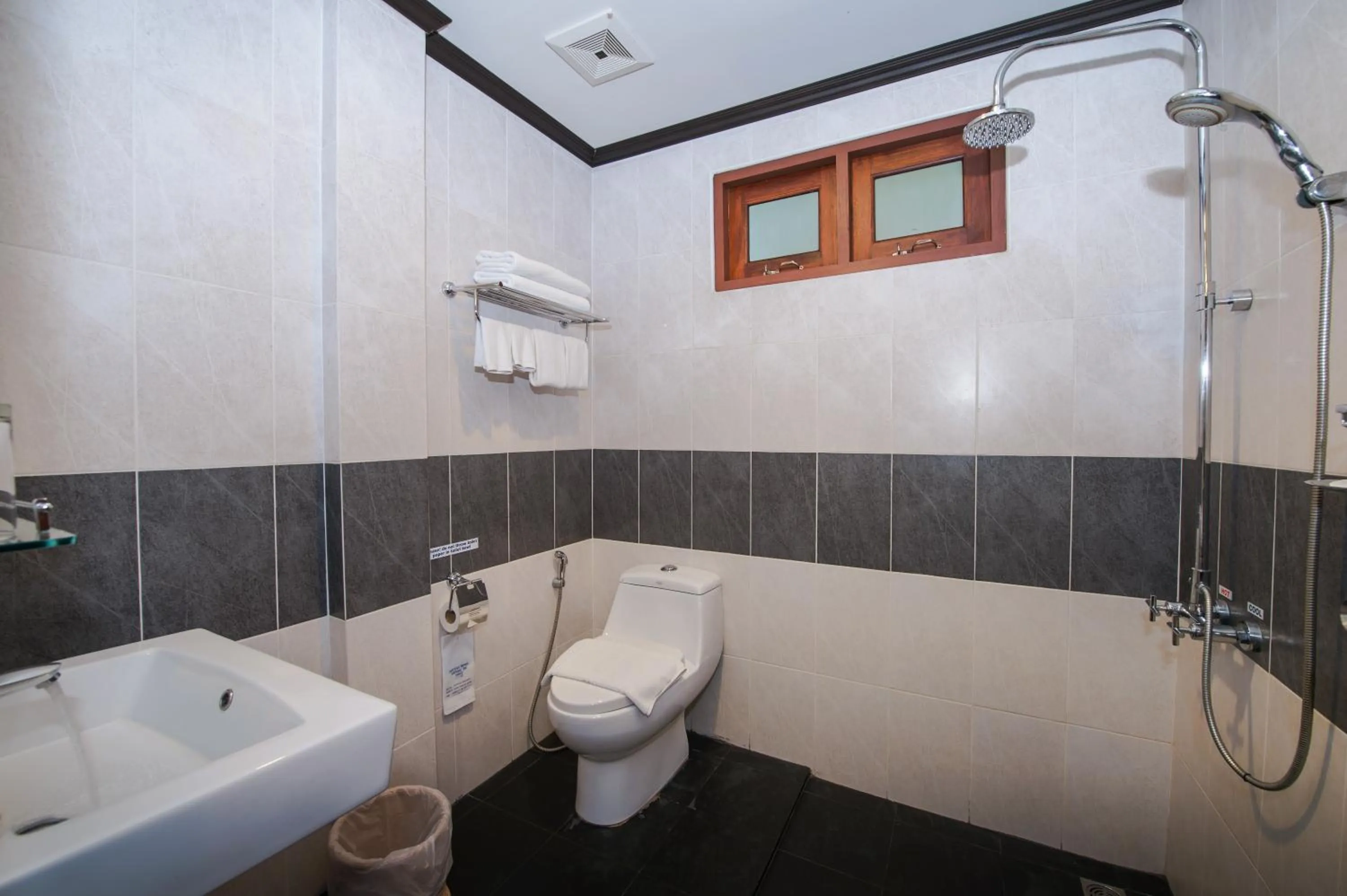 Bathroom in Pai Tan Villas - SHA Extra Plus