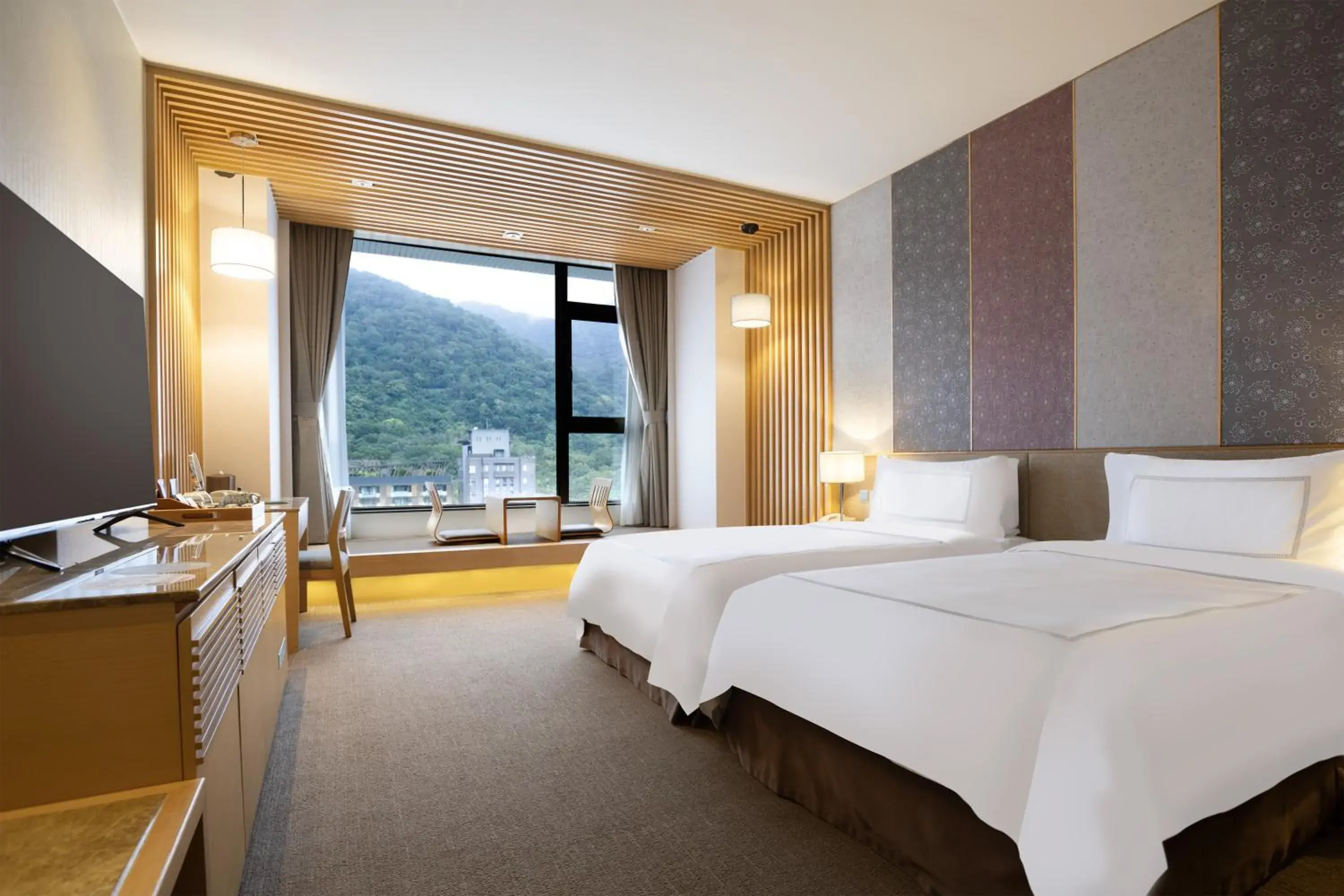 Bed in Evergreen Resort Hotel - Jiaosi Bed in Evergreen Resort Hotel - Jiaosi