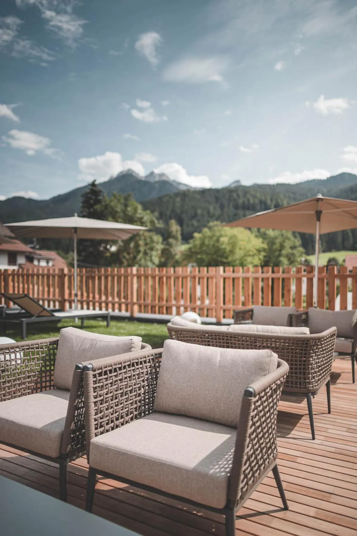 Balcony/Terrace in Hirben Naturlaub