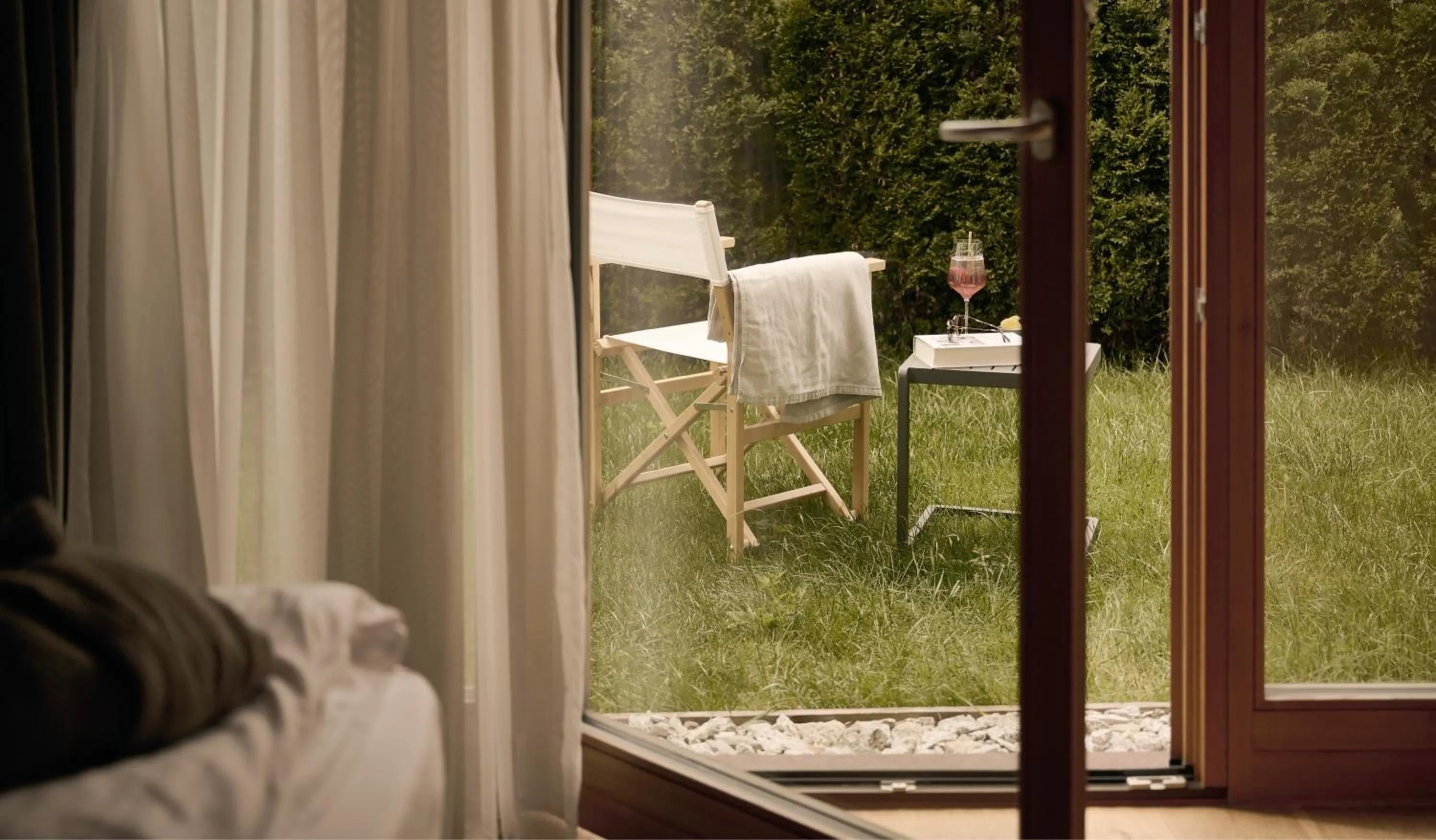 Garden in Hirben Naturlaub