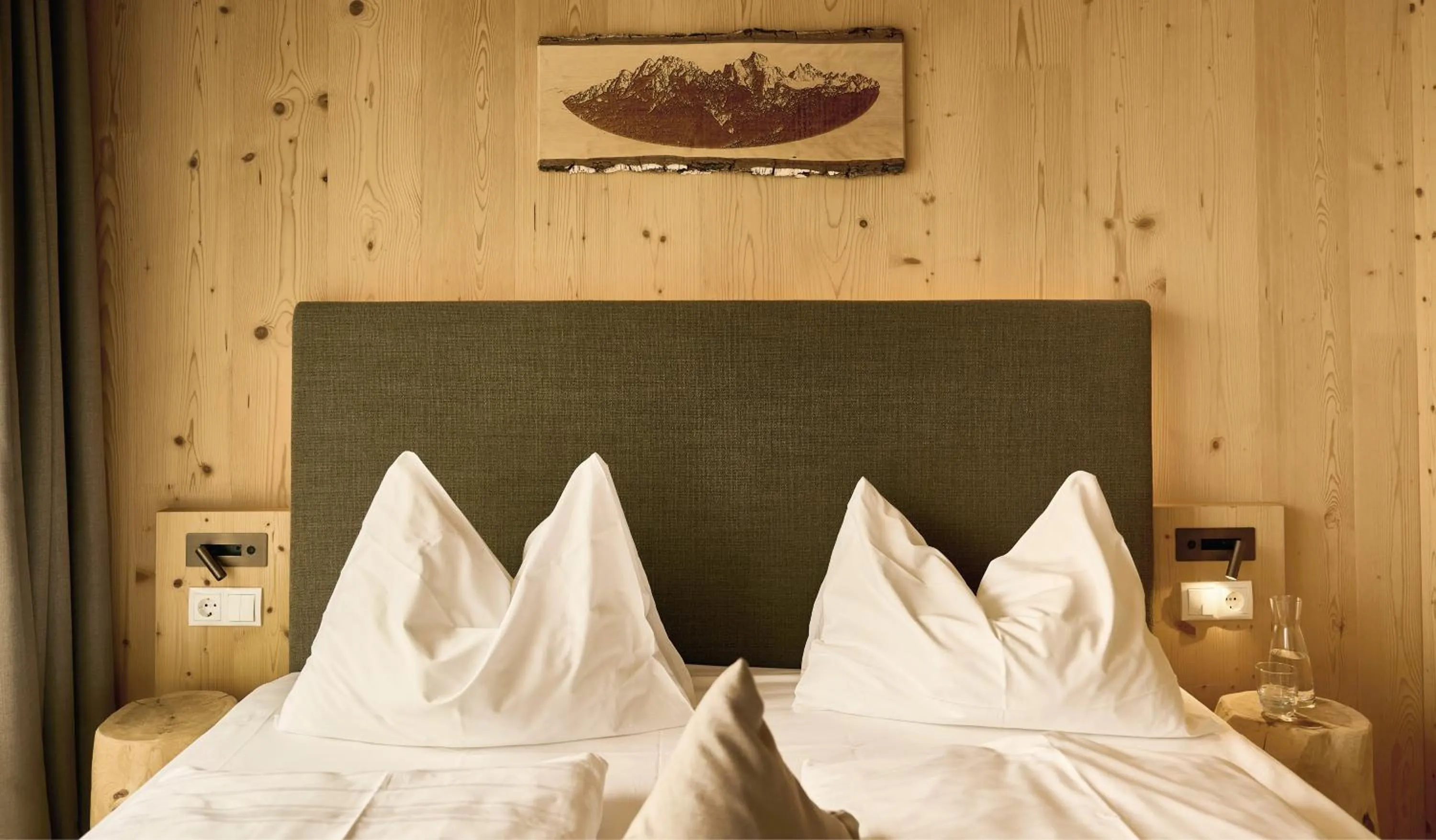 Bed in Hirben Naturlaub