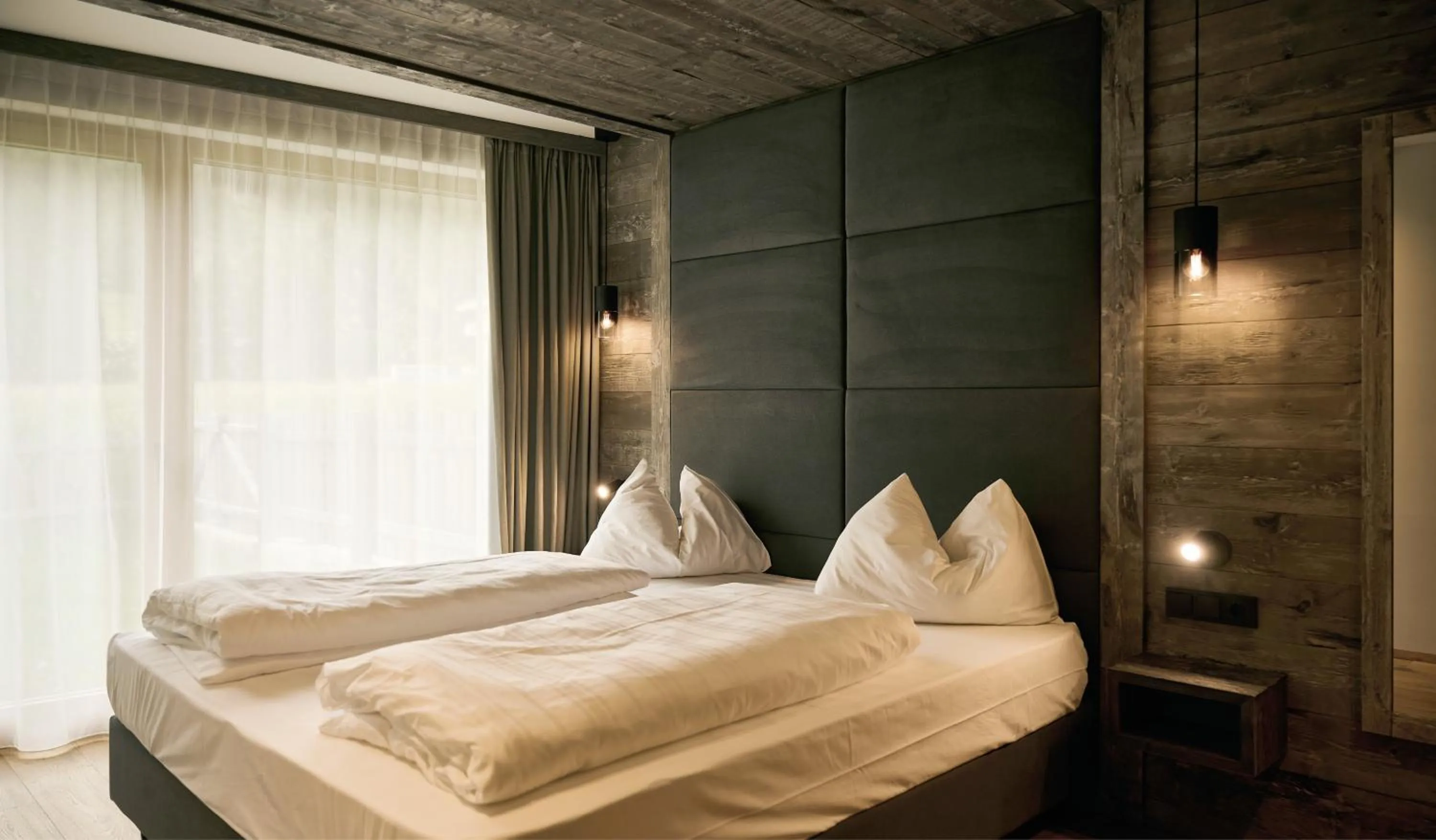 Bedroom, Bed in Hirben Naturlaub