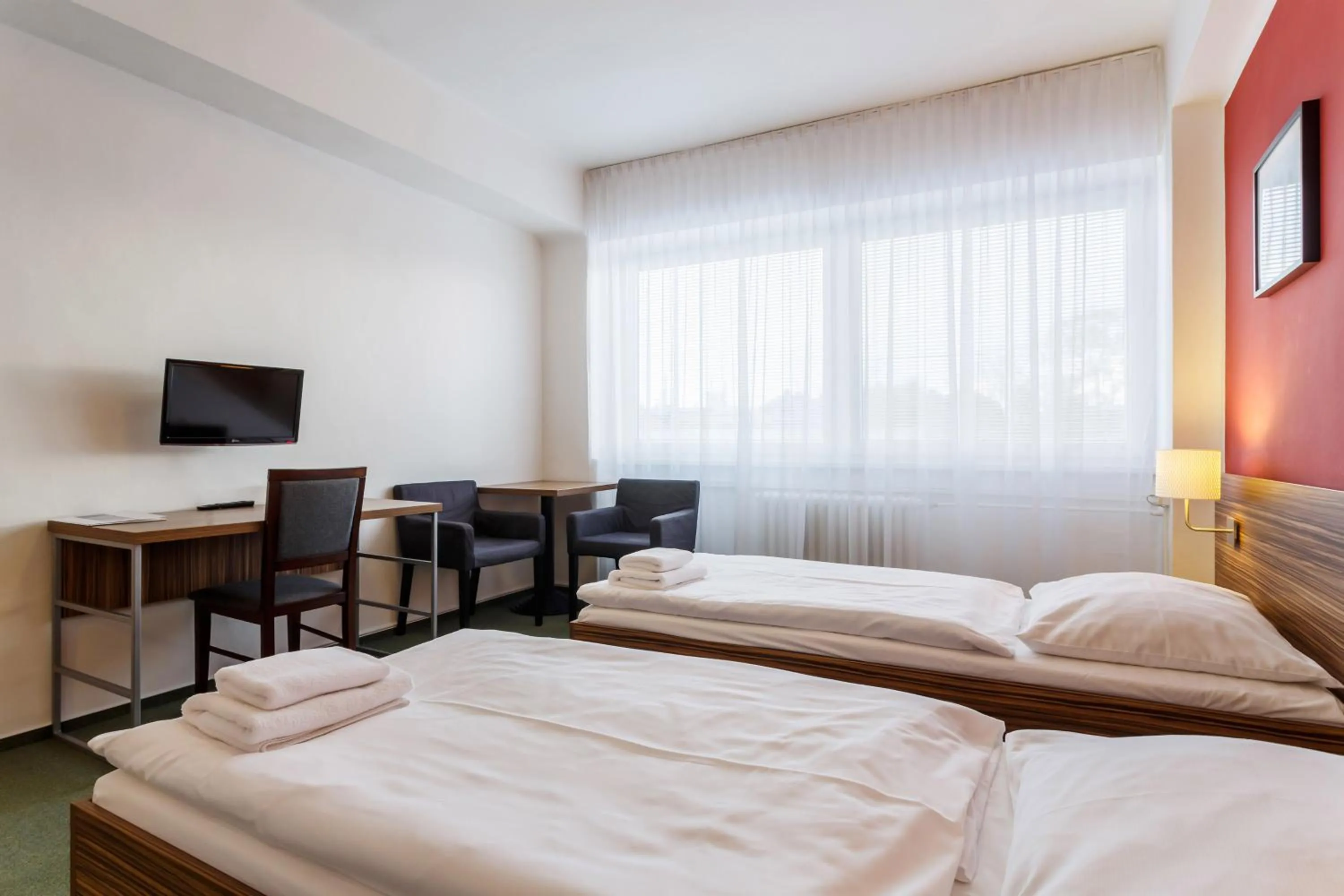 Bed in Hotel Veronika