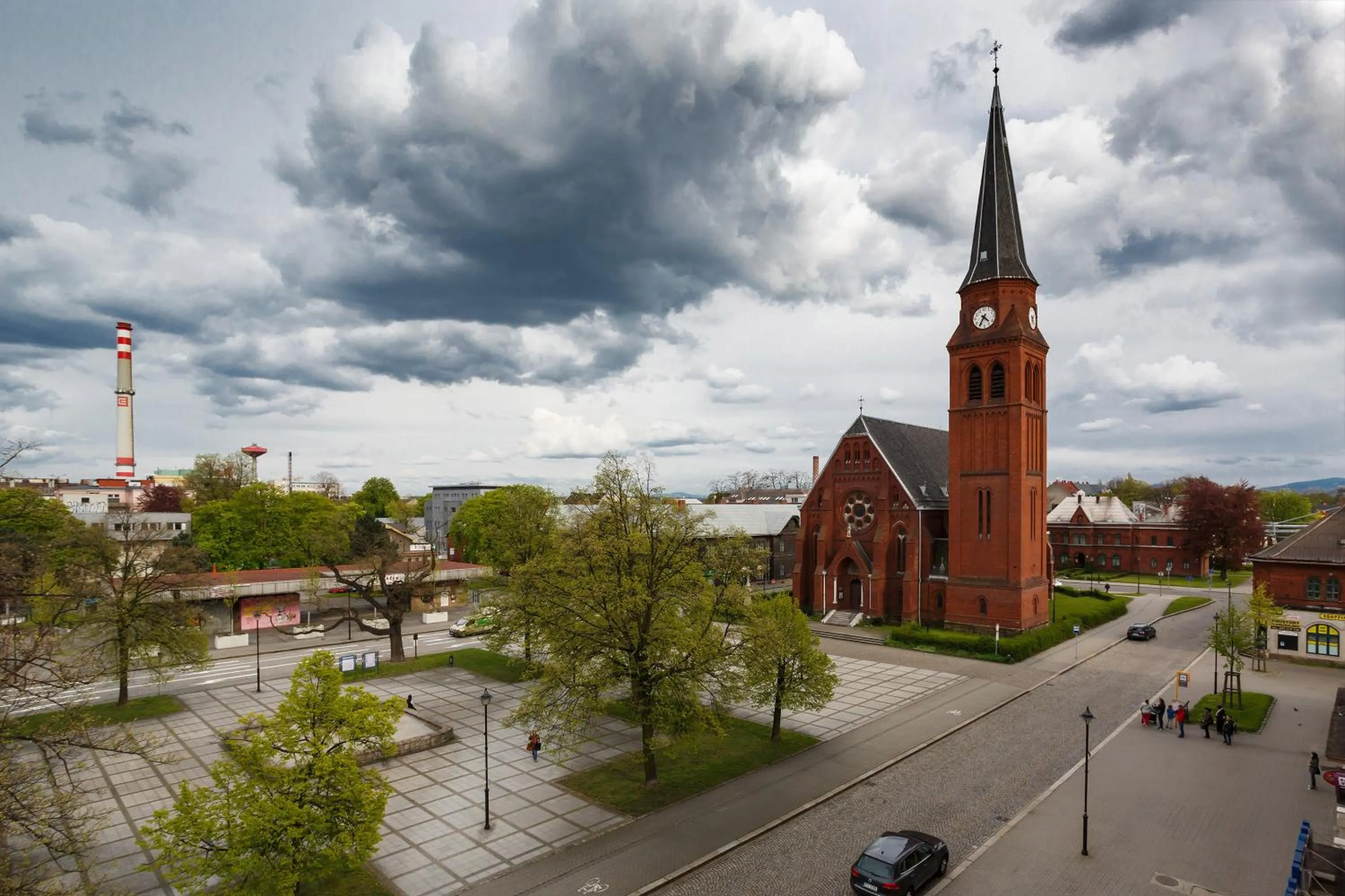 City view in Hotel Veronika