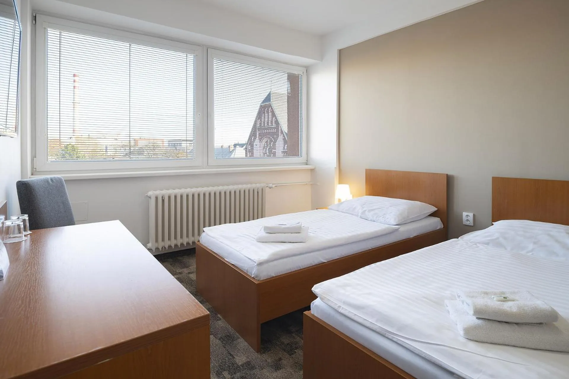 View (from property/room), Bed in Hotel Veronika