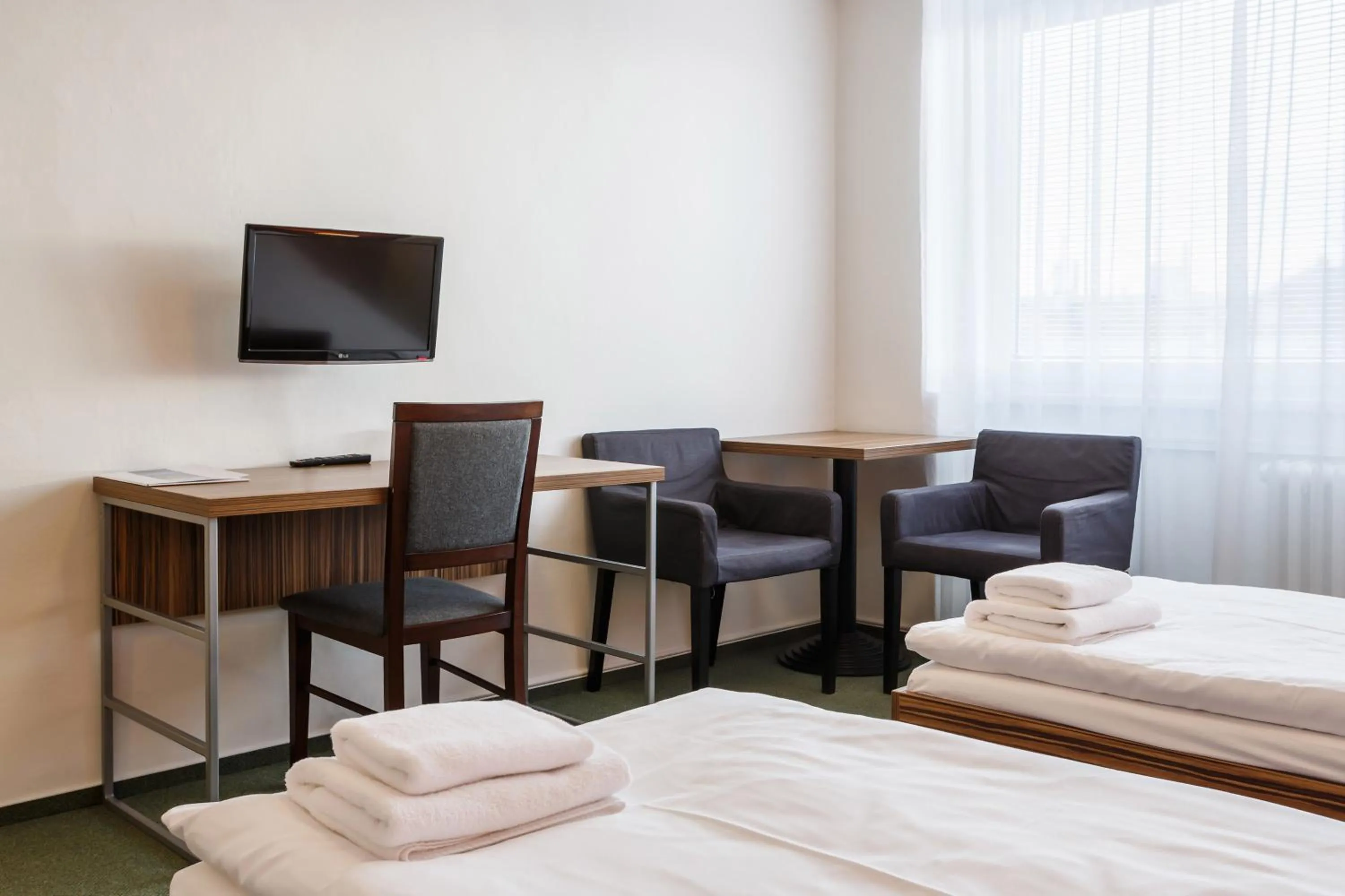 TV and multimedia, Bed in Hotel Veronika