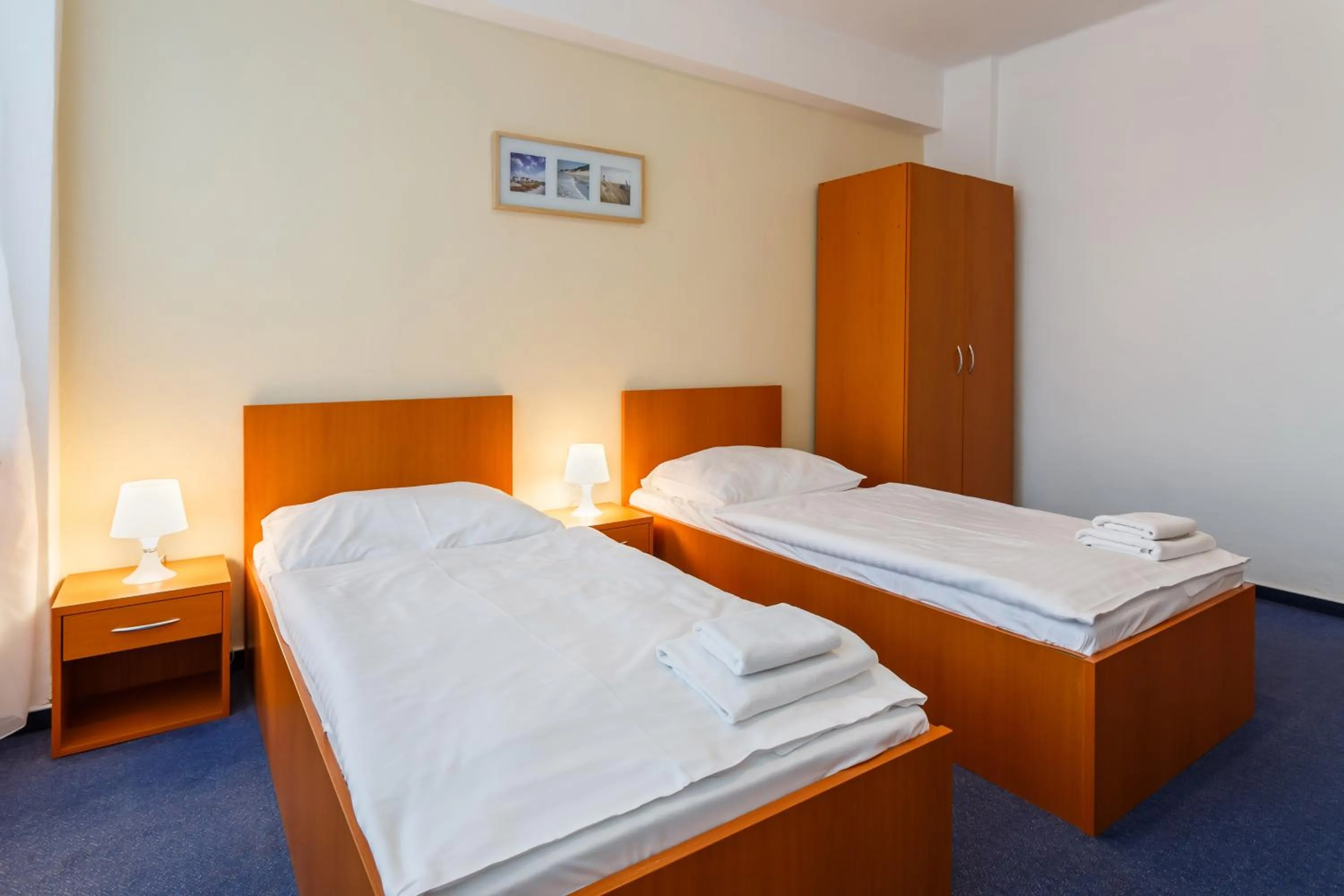 Bed in Hotel Veronika