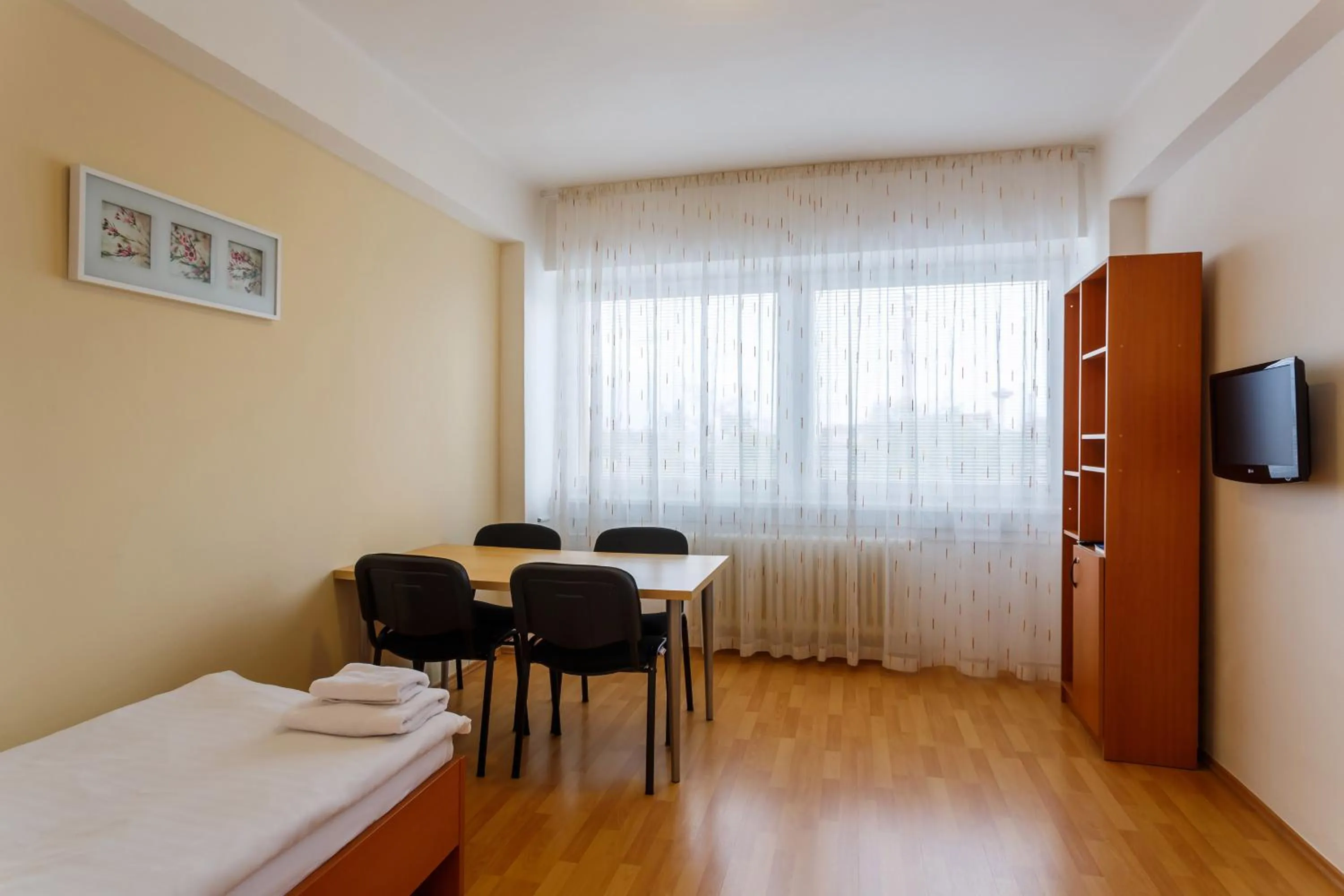 Living room, Bed in Hotel Veronika