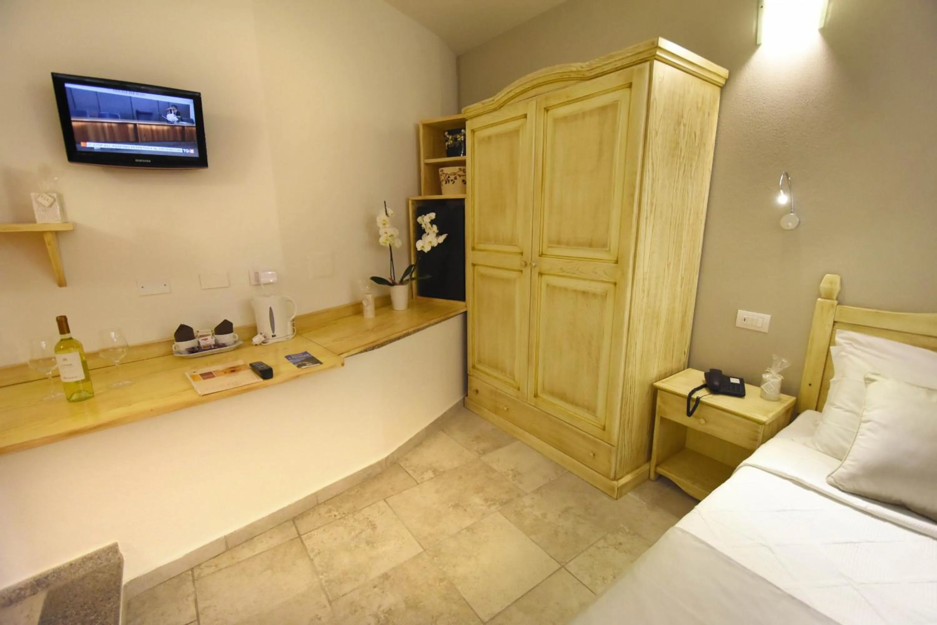 Bedroom, Bed in Hotel I Graniti