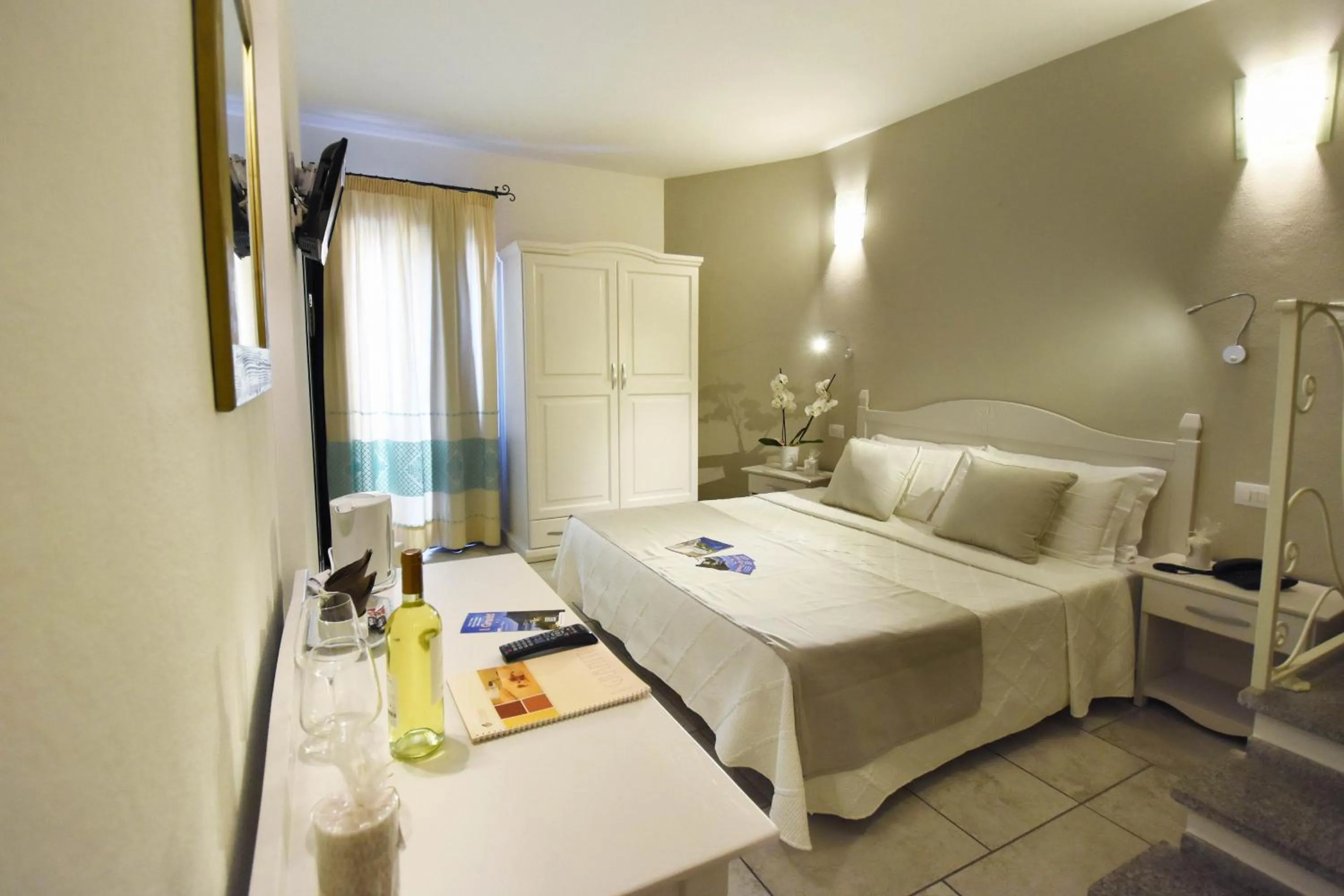 Bed in Hotel I Graniti