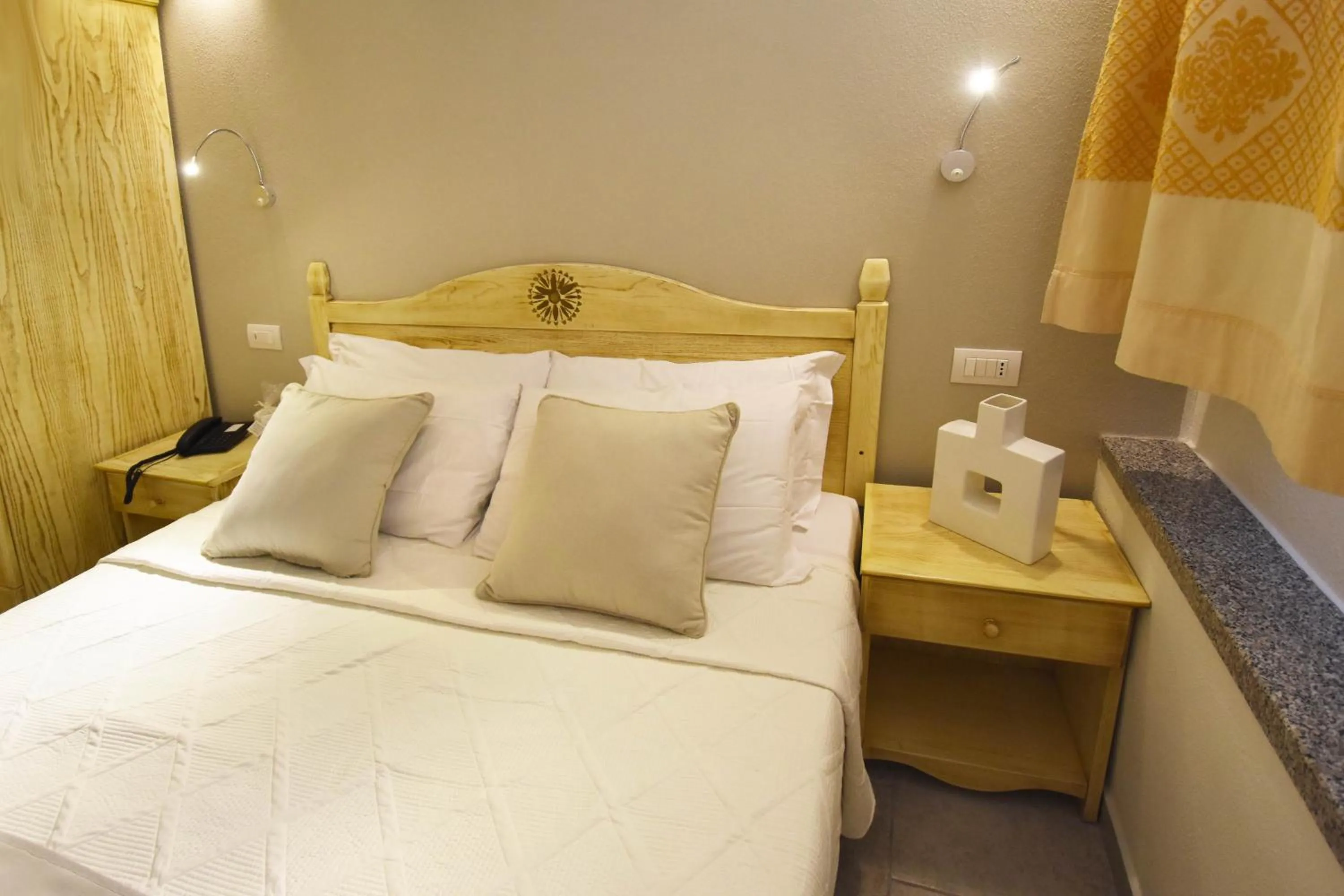 Bed in Hotel I Graniti