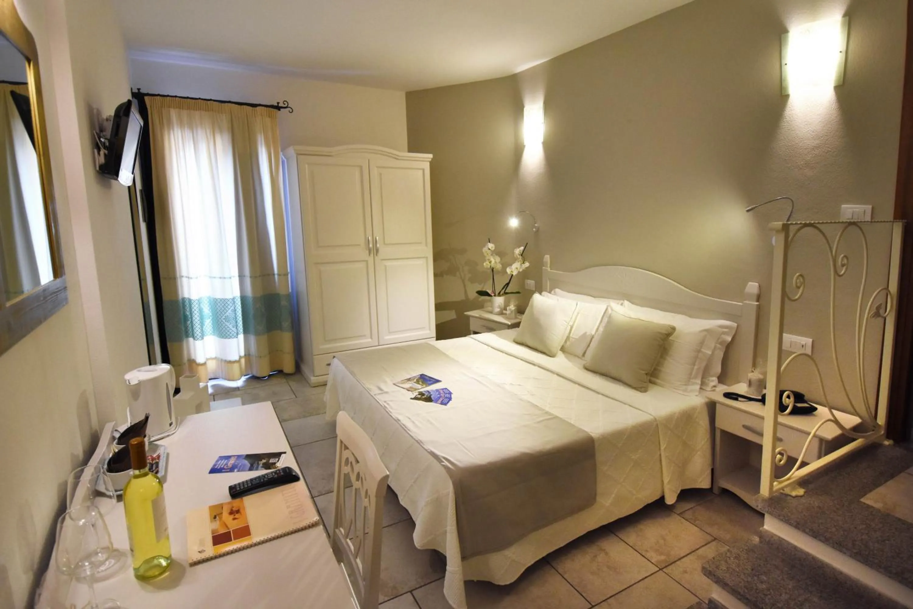 Bed in Hotel I Graniti