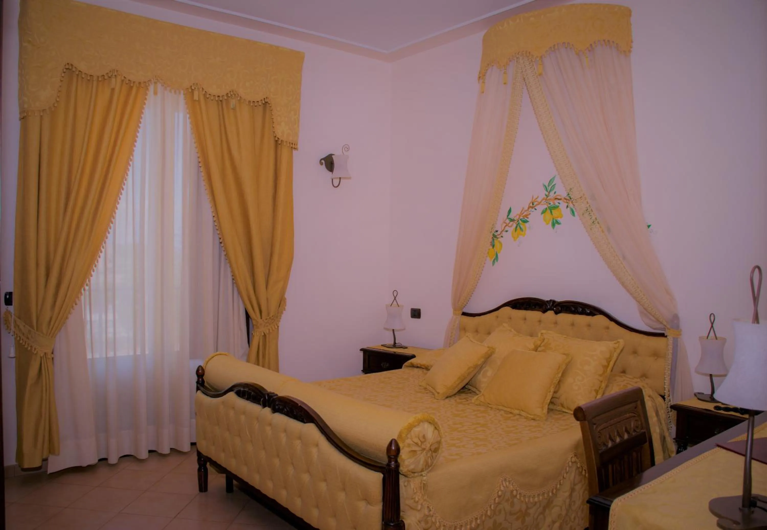 Bed in Venus Park Hotel