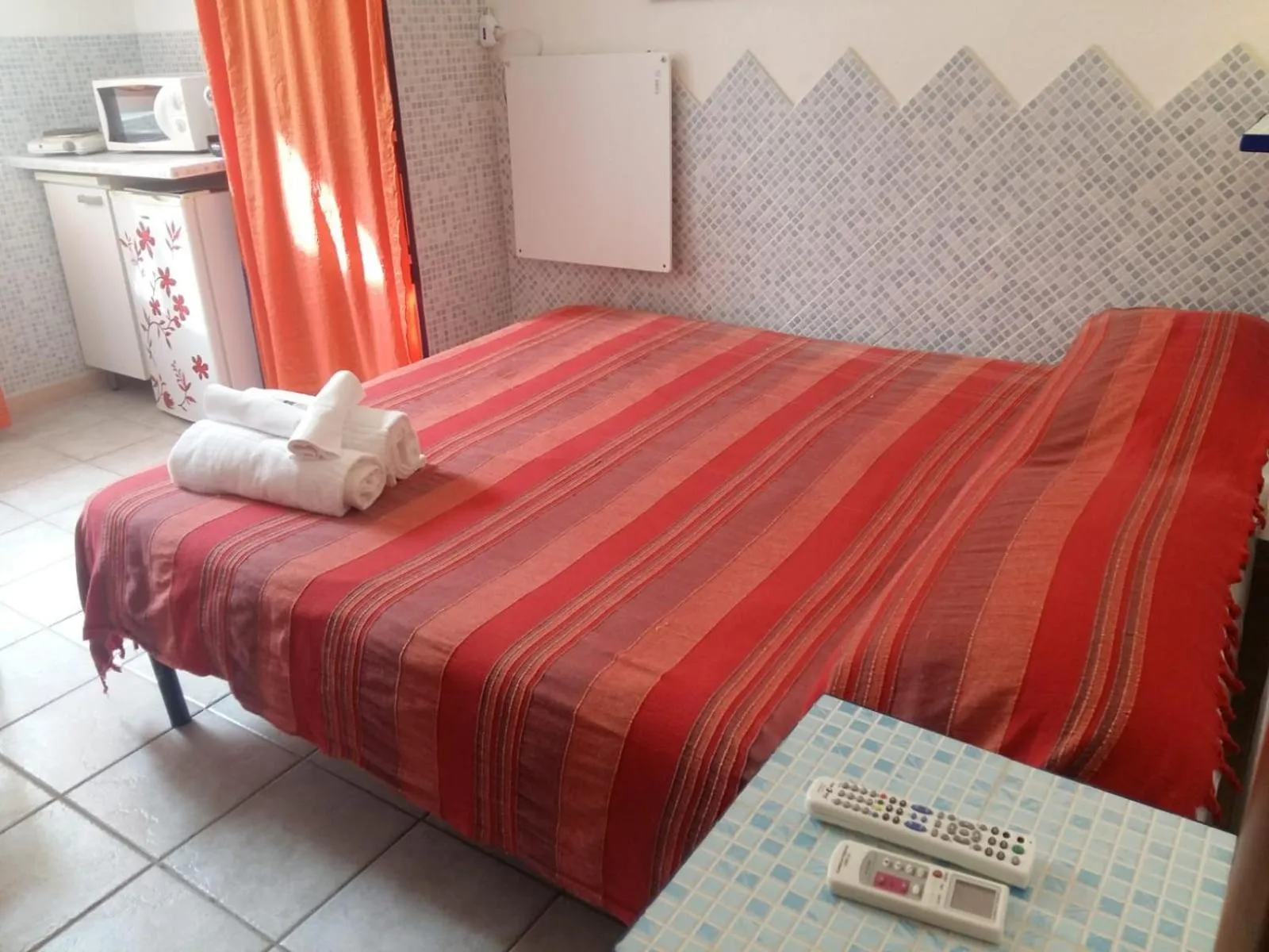 Bed in Villa Arazurrina