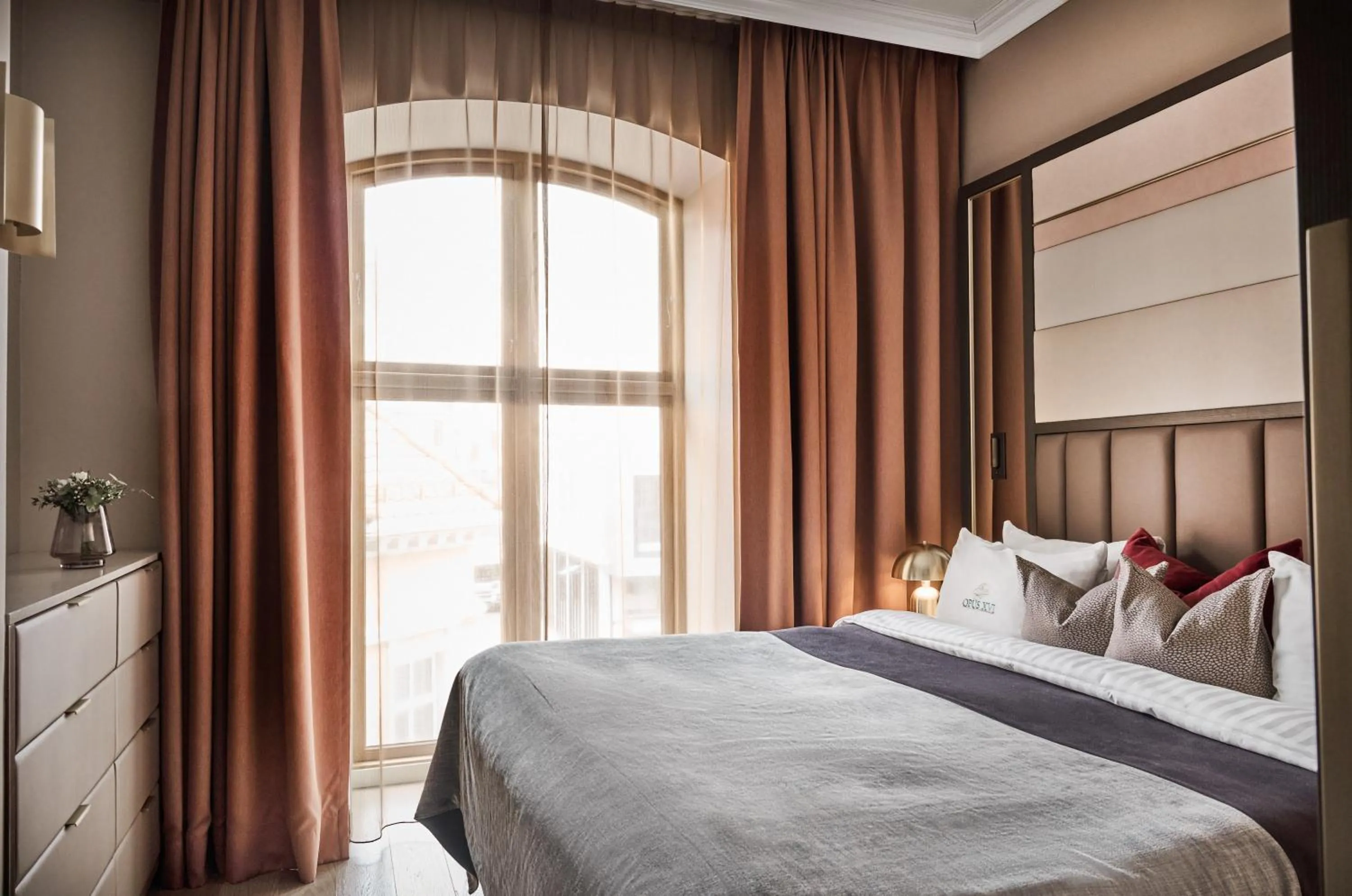 Bed in Opus 16, a Member of Small Luxury Hotels