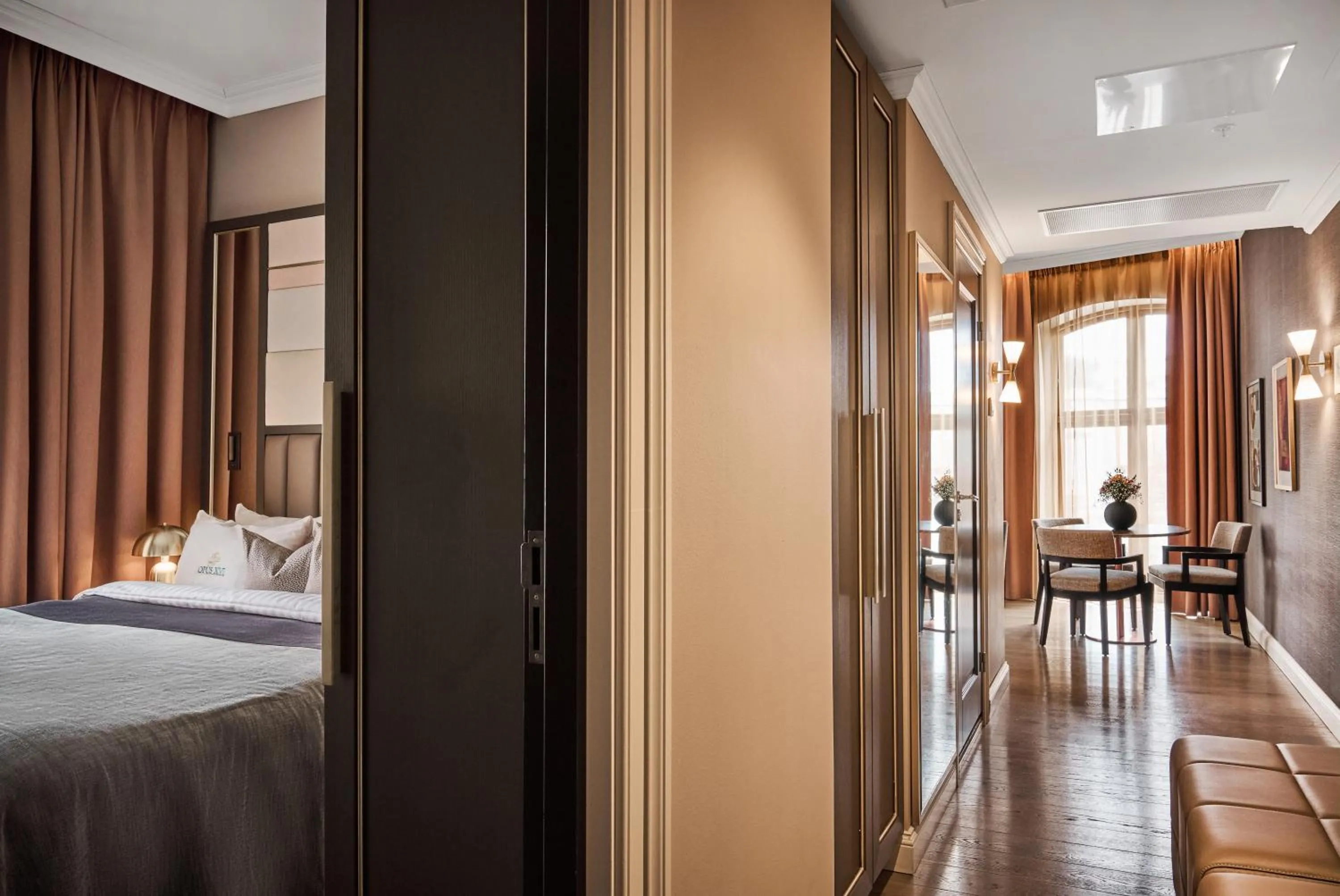 Bed in Opus 16, a Member of Small Luxury Hotels