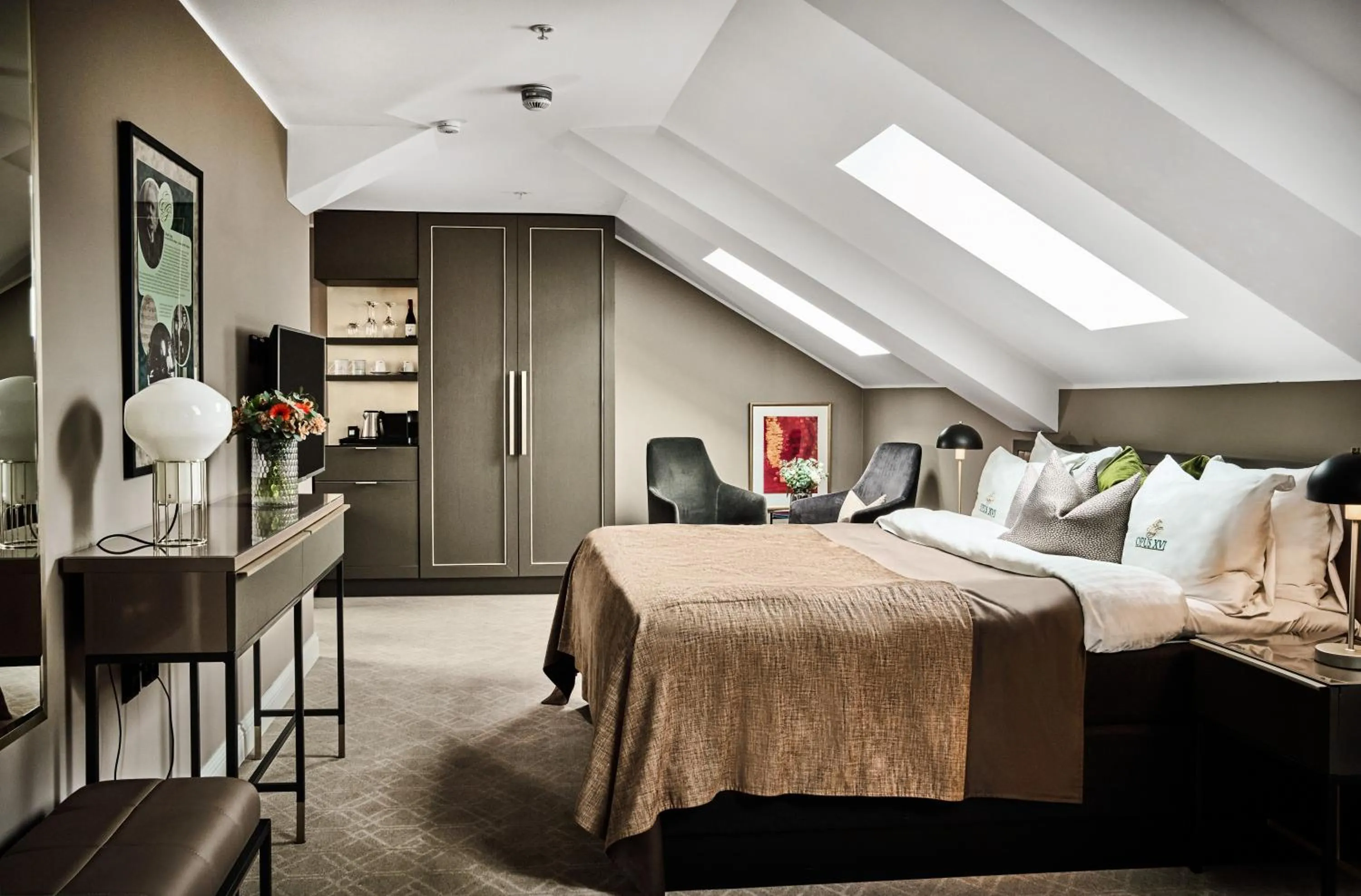 Bed in Opus 16, a Member of Small Luxury Hotels