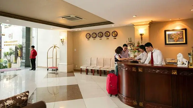 Lobby or reception in White Lion Hotel Lobby or reception in White Lion Hotel