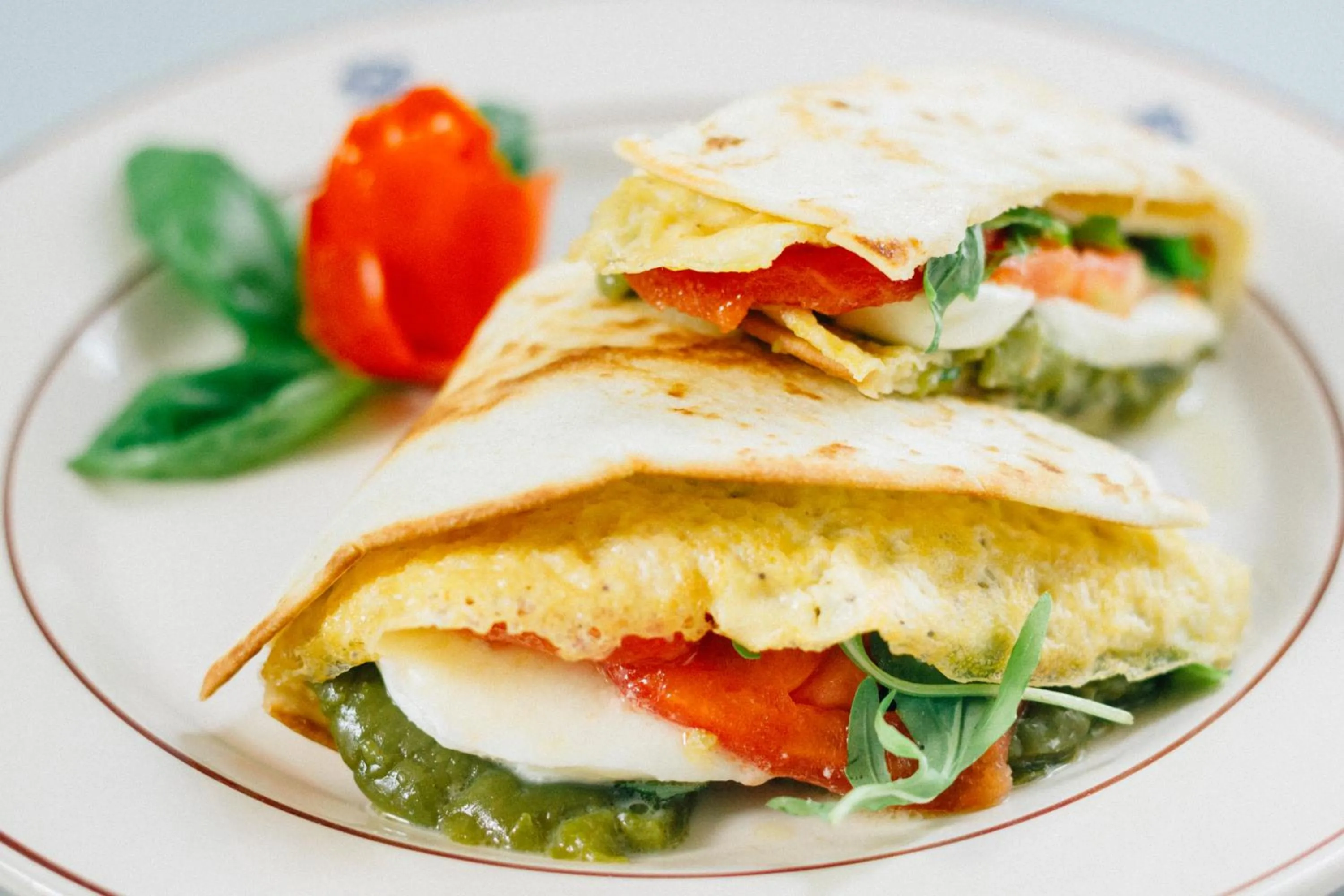 Food close-up in Villino Eleonora