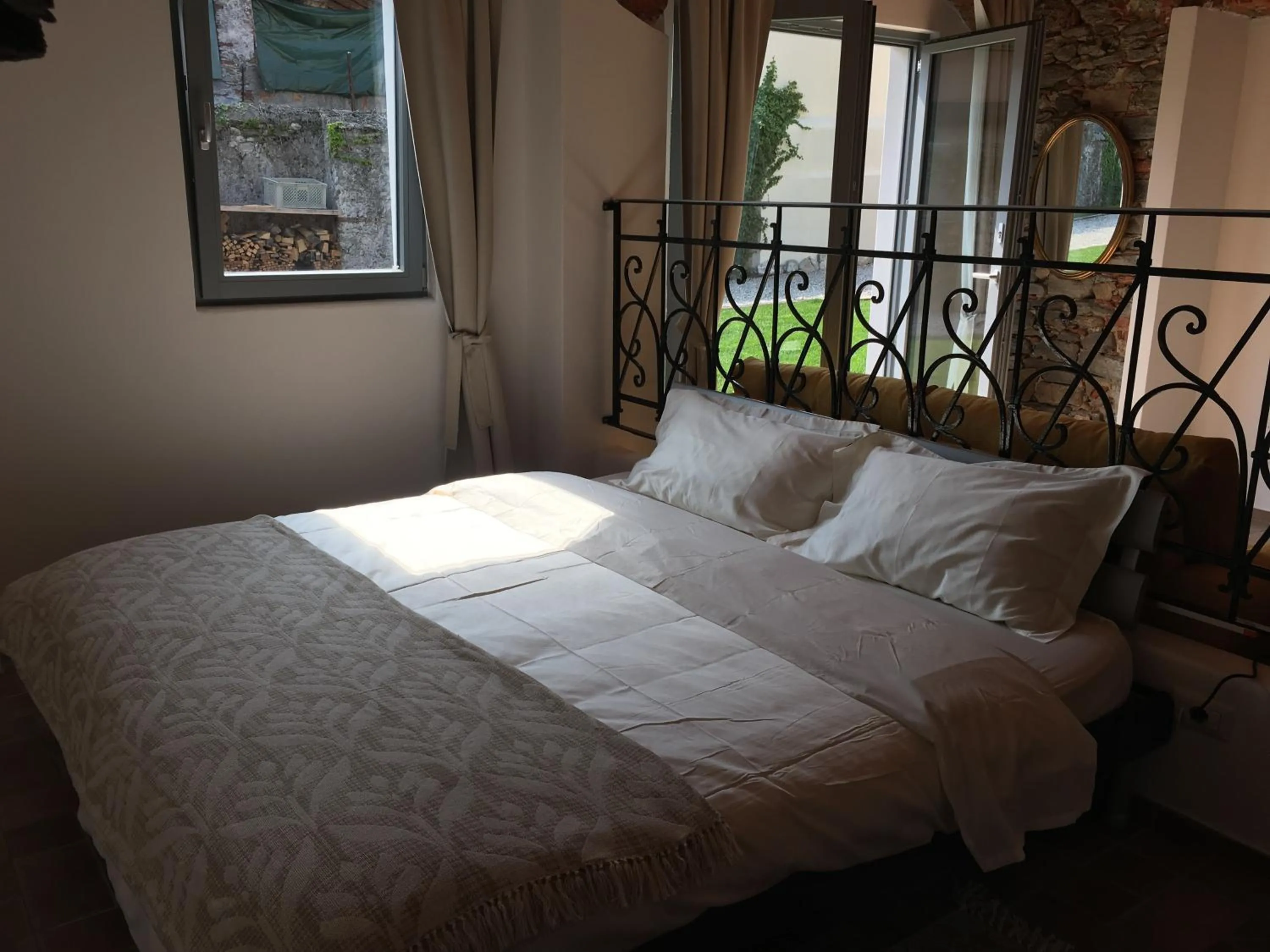 Bed in La Baita Dinner & Bed