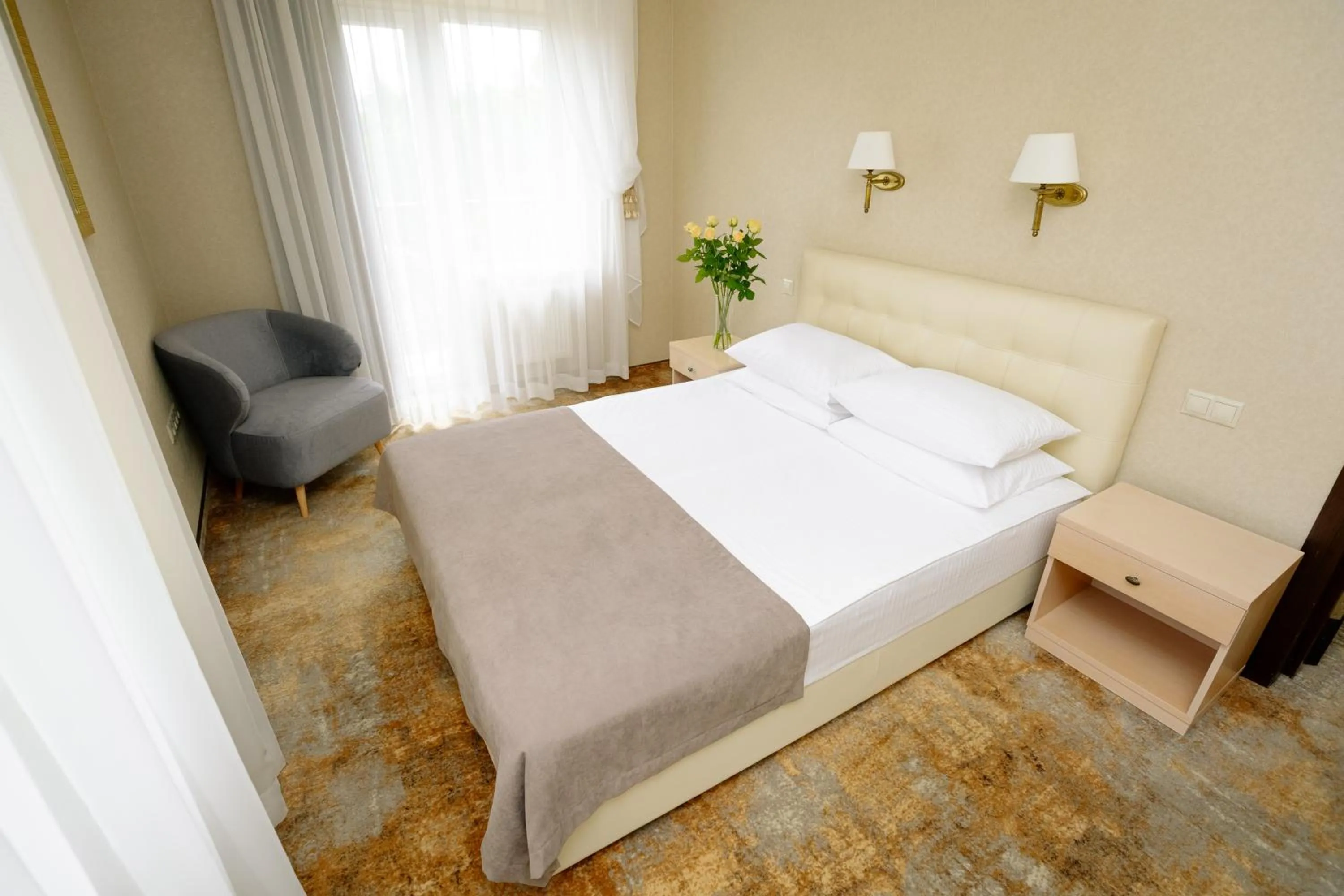 Bed in Kyivska Russ Resort Medical&Spa