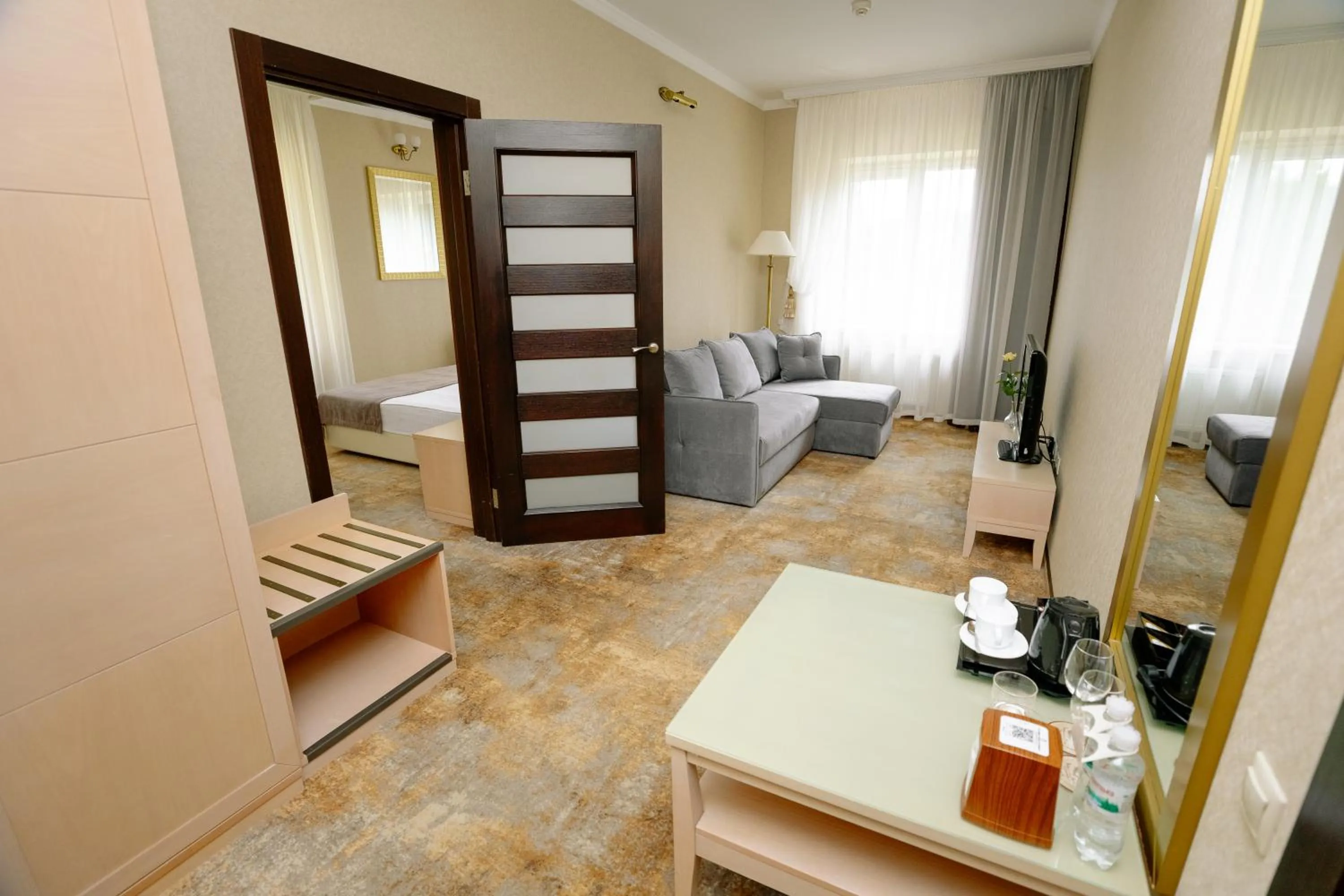 Bed in Kyivska Russ Resort Medical&Spa