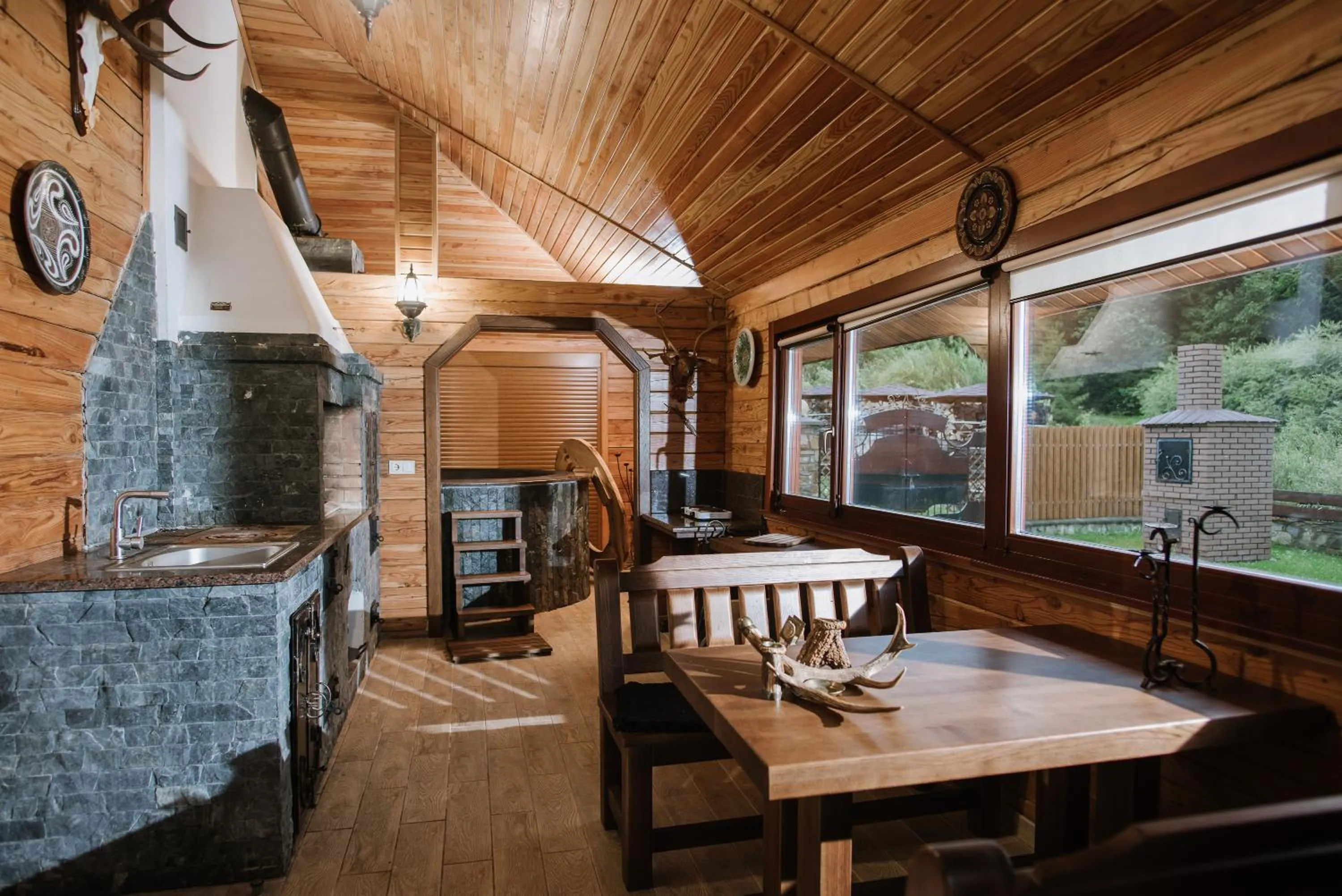 Dining area in Kyivska Russ Resort Medical&Spa