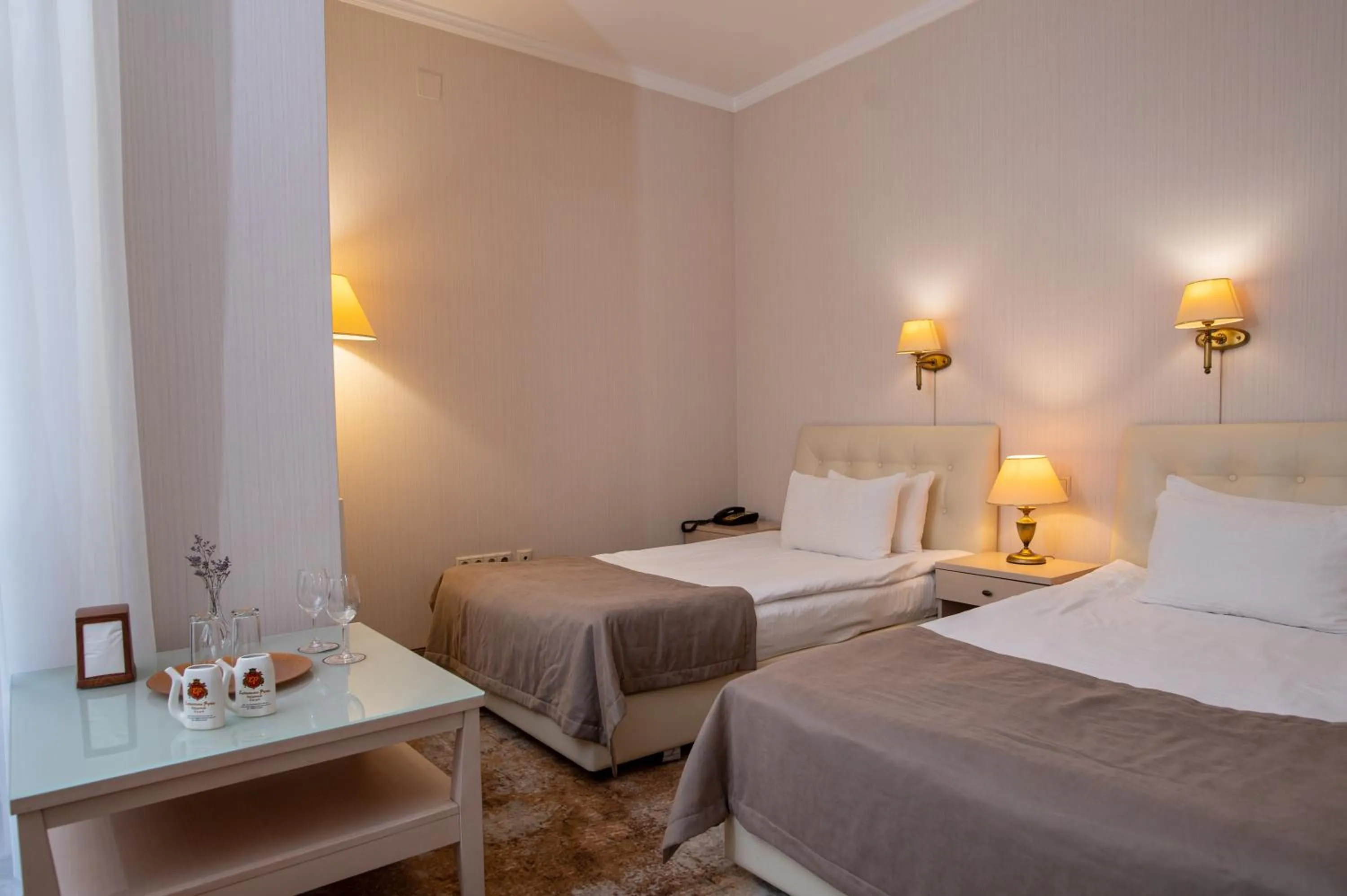 Bed in Kyivska Russ Resort Medical&Spa