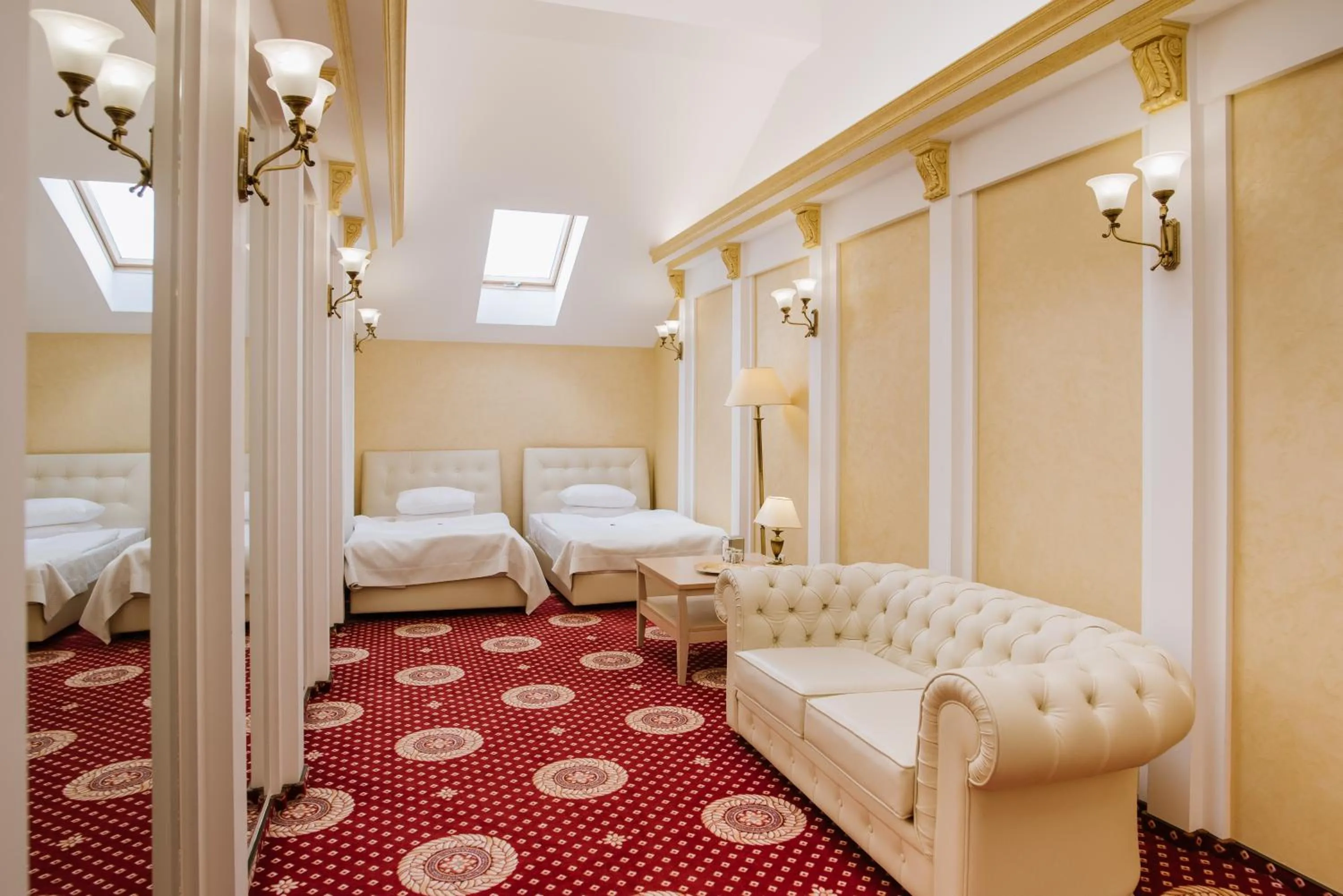 Bed in Kyivska Russ Resort Medical&Spa