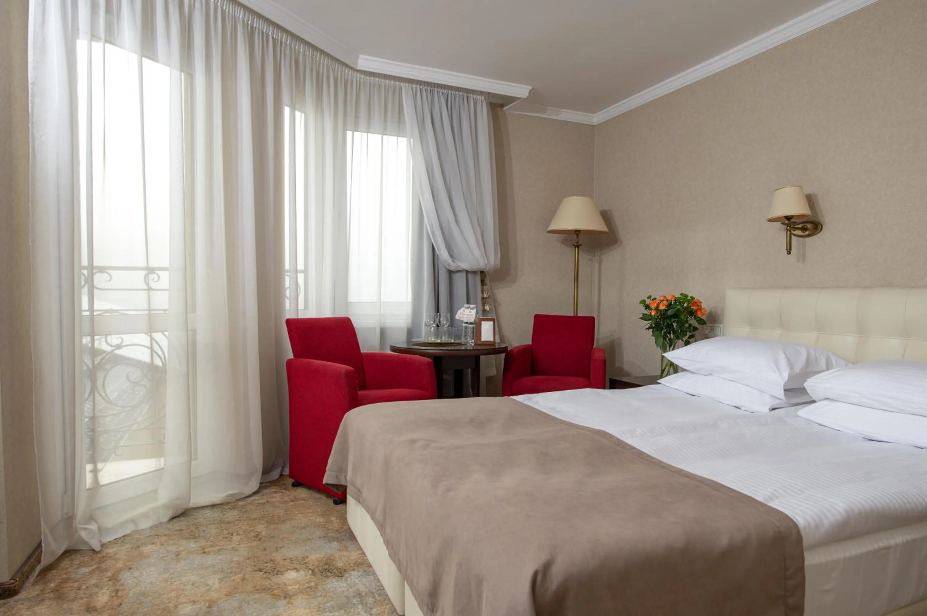 Bed in Kyivska Russ Resort Medical&Spa